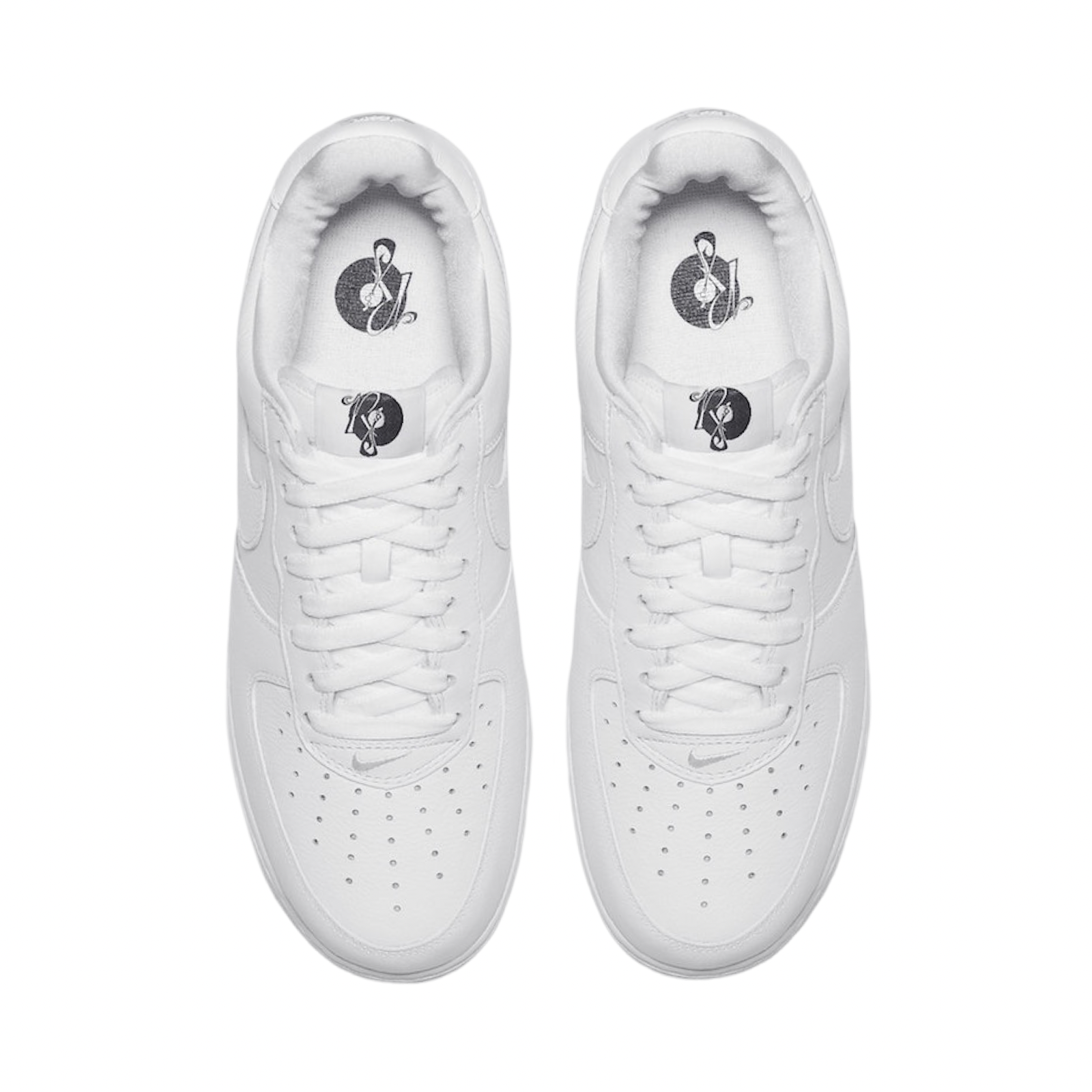 Nike Air Force 1 '07 'Rocafella AF100' White Sneakers - Men's Basketball Shoes for Streetwear & Casual Wear | Perfect for Urban Fashion & Everyday Comfort