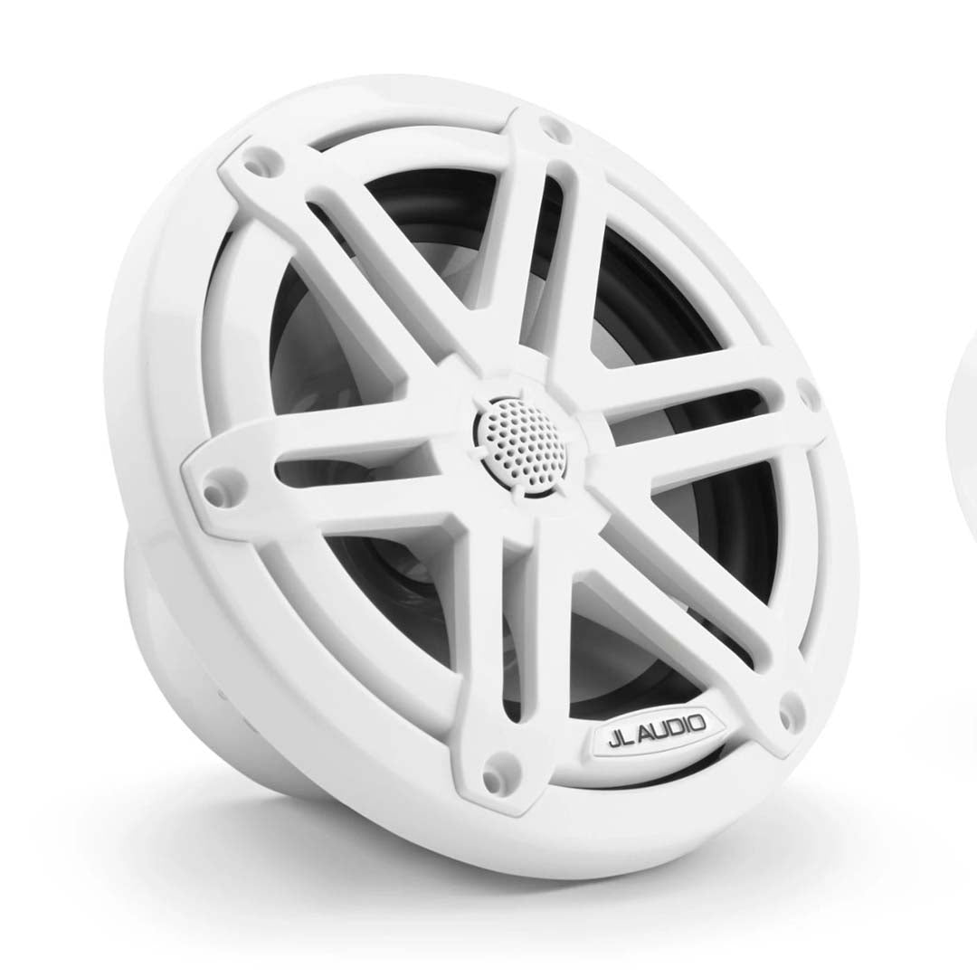 JL Audio M3 650X S Gw - 6.5 Inch 2-Way Marine Speakers (Sport Gloss White) - Waterproof Boat Audio System for Boats, Yachts & Outdoor Adventures