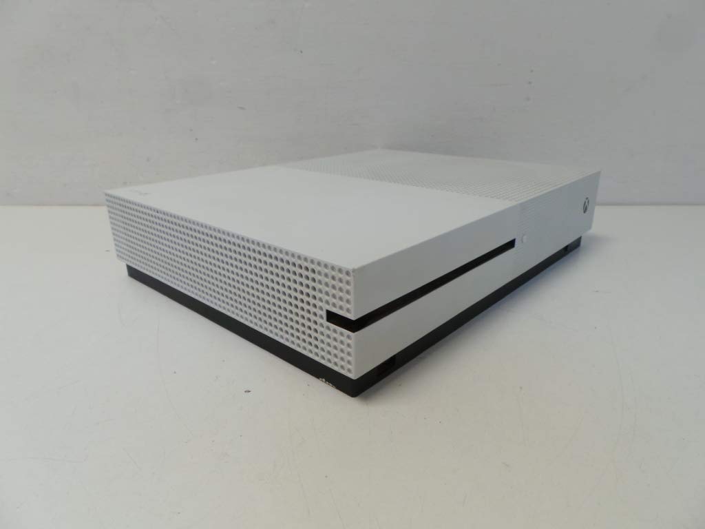Xbox One Slim 500GB Console - White | Compact Gaming System for Home Entertainment & Multiplayer Fun