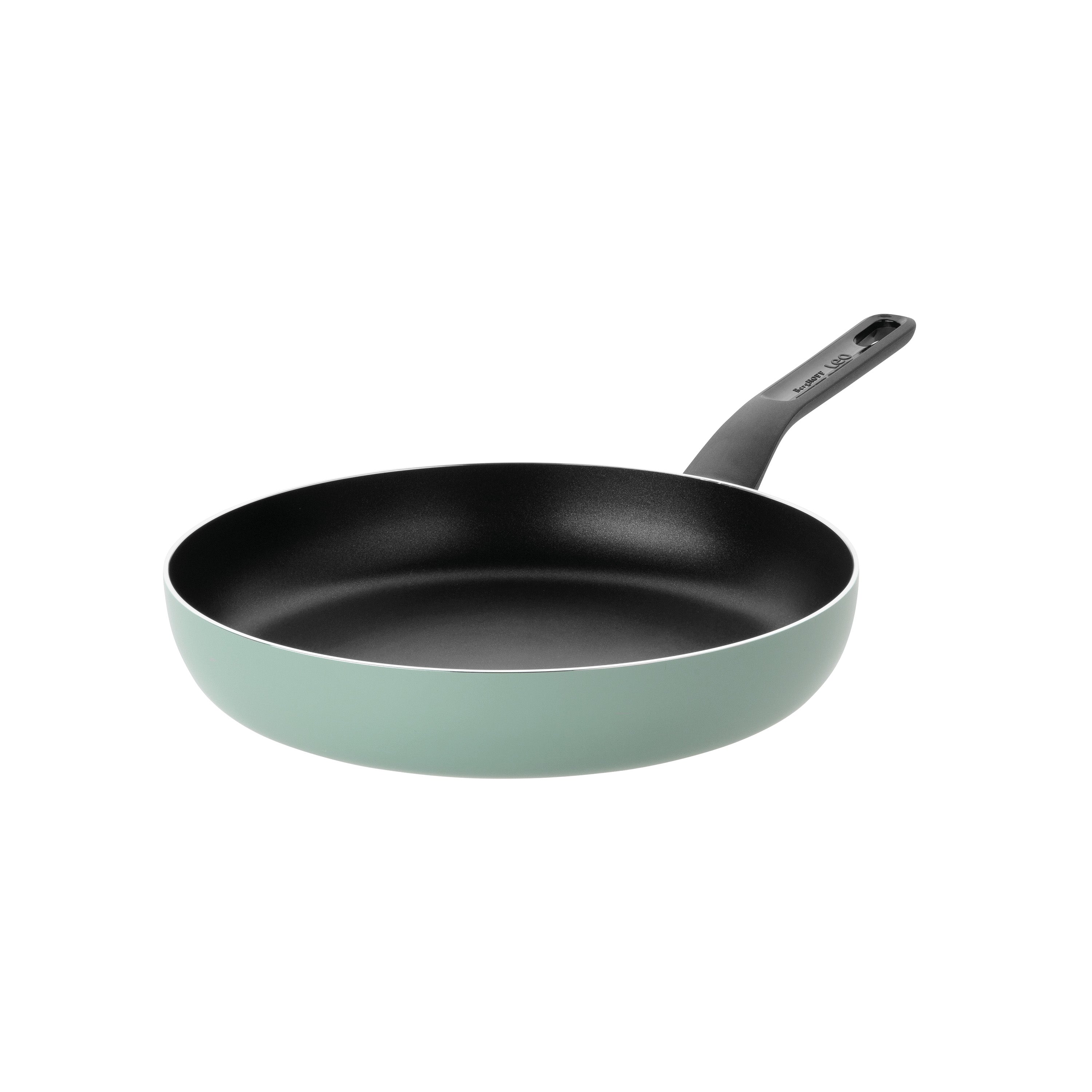BergHOFF Sage Non-Stick Aluminum Frying Pan 11 Inch - Professional Cookware for Healthy Cooking, Perfect for Omelets, Pancakes & Sauteing - Dishwasher Safe & Oven Safe up to 350°F