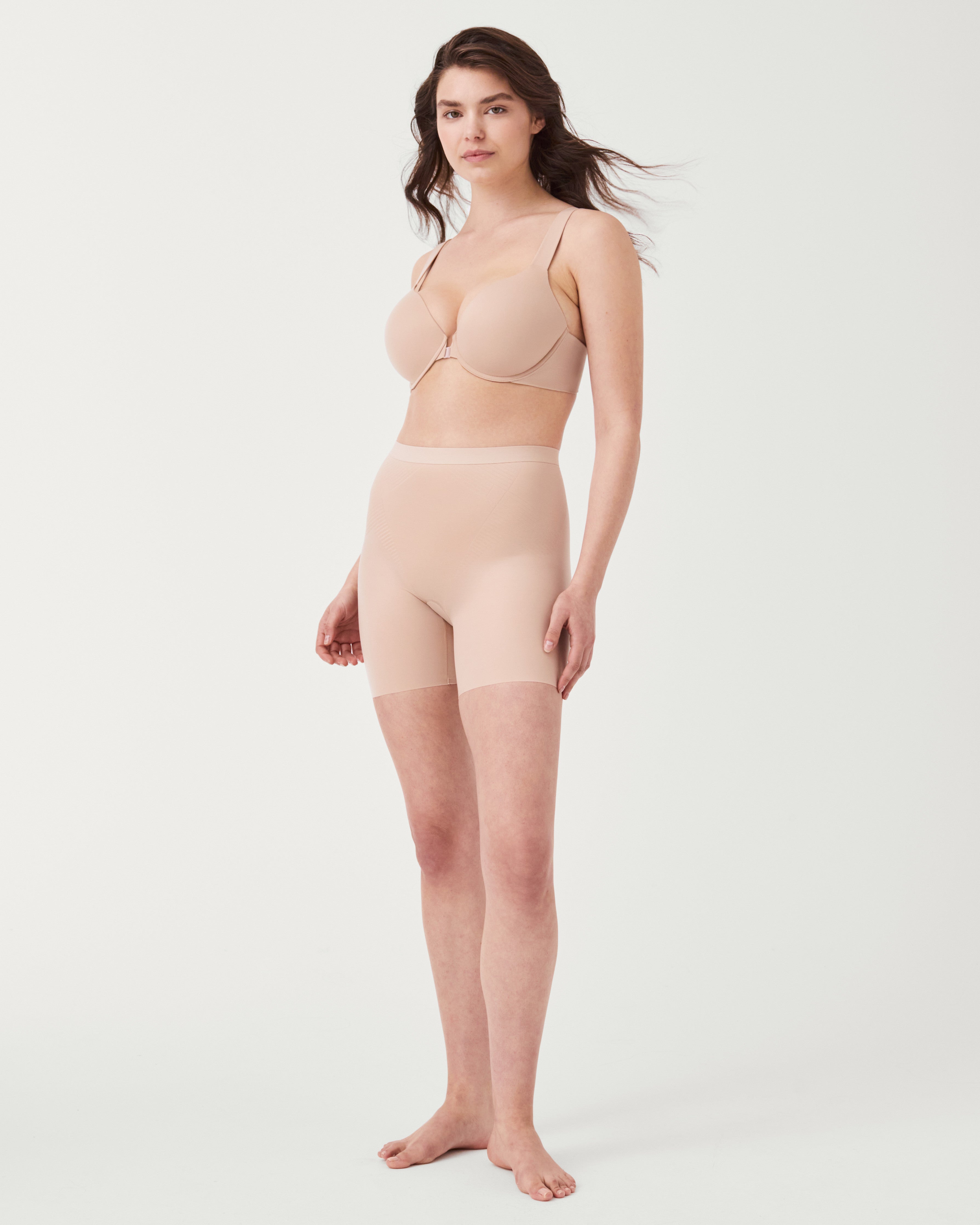 SPANX Shapewear Invisible Girl Shorts - High Waist Slimming Underwear for Women | Perfect for Everyday Wear, Workout & Layering Under Dresses