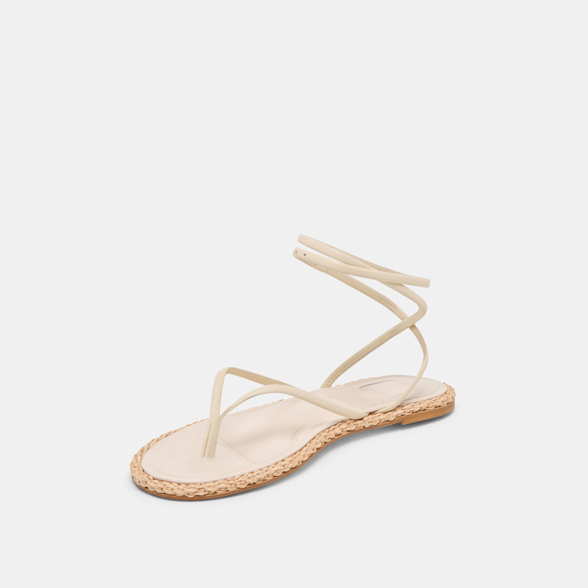 Women's Cove Sandals in Off-White Genuine Leather - Comfortable Summer Beach Slides for Vacation, Poolside & Casual Outings