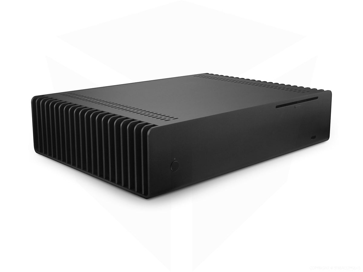 Streacom FC10 Alpha Fanless Mini-ITX PC Case - Ultra Quiet Silent Computer Chassis for Home Theater & Office Workstations