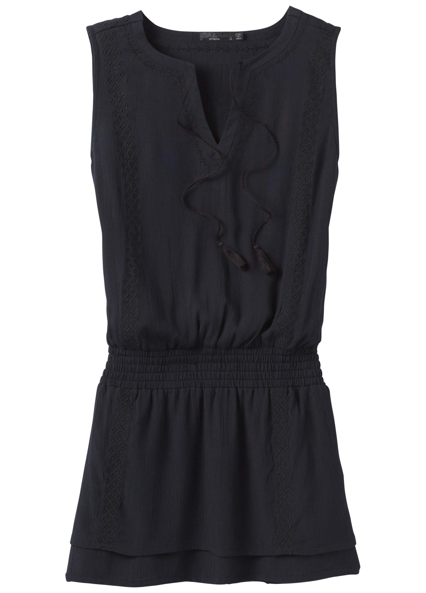 prAna Women's Seaview Sky Dress - Lightweight Flowy Summer Maxi Dress with Pockets, UPF 50+ Sun Protection - Perfect for Beach Vacations, Yoga, and Outdoor Adventures
