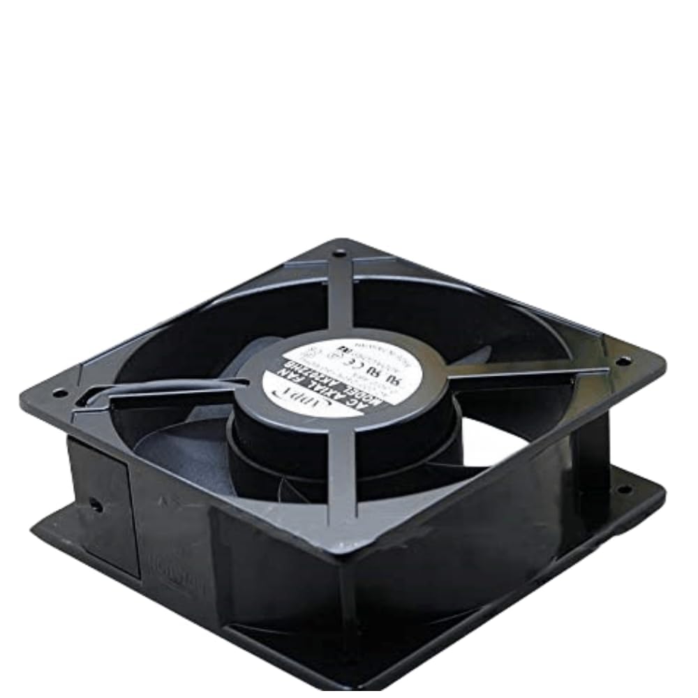AK2072HB 205mm 2-Wire Cooling Fan 200-240V 0.30-0.49A for PC Case, Server Rack & Electronics Cooling - High Airflow 20cm Computer Fan