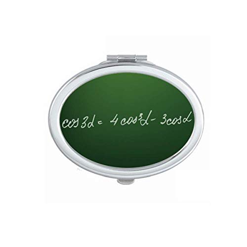 DIYthinker Math Knowledge Cosine Formula Mirror - Portable Foldable Double-Sided Makeup Mirror for Students & Professionals | Perfect for Home, Office, and Travel Use