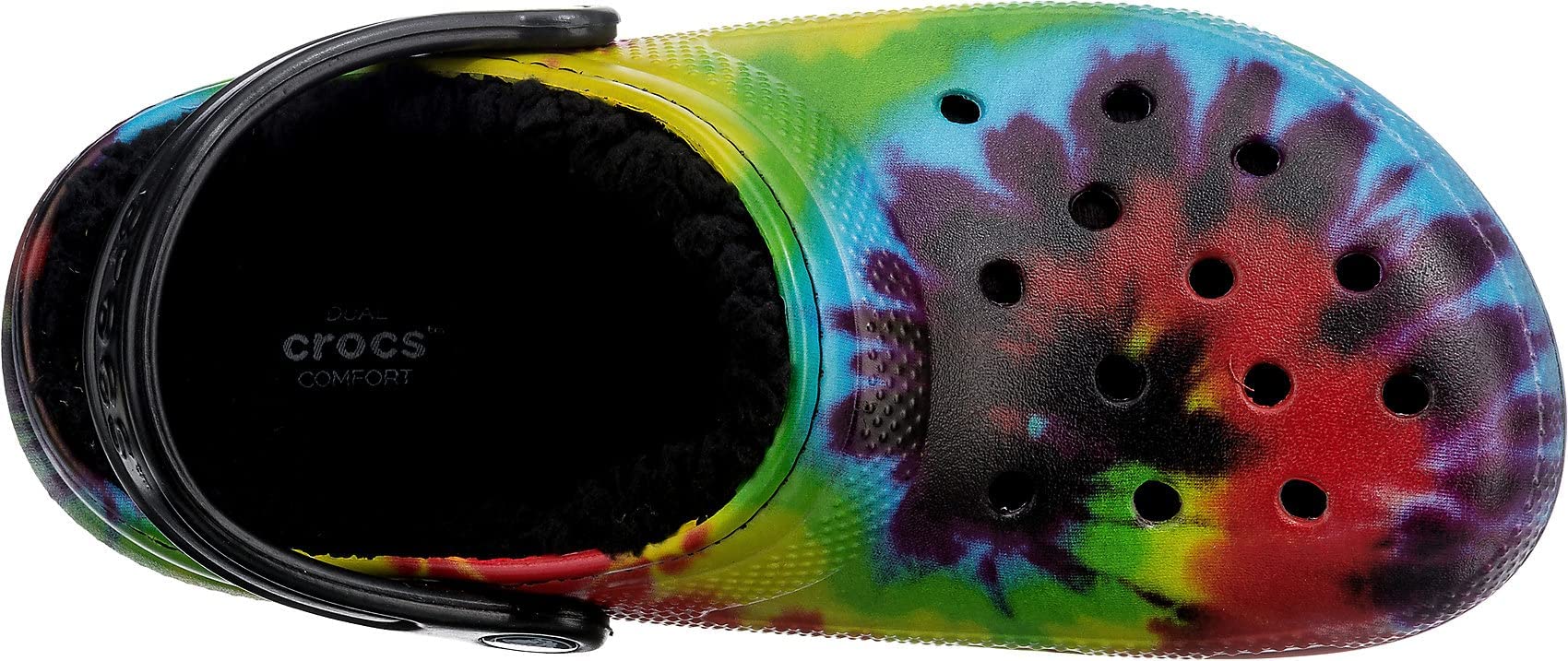 Crocs Unisex-Adult Classic Lined Tie-Dye Clog | Comfortable Slip-On Shoes for Men & Women | Perfect for Indoor, Outdoor & Casual Wear