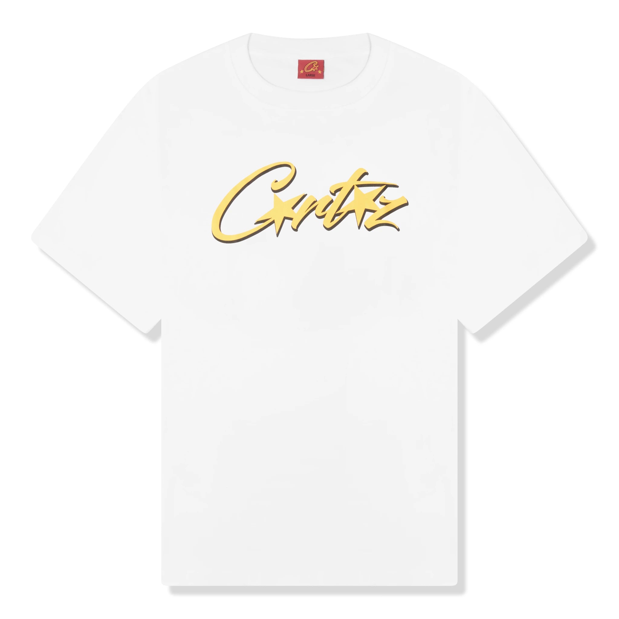 Corteiz Allstarz White T-Shirt - Men's Casual Short Sleeve Cotton Tee for Streetwear & Everyday Outfits