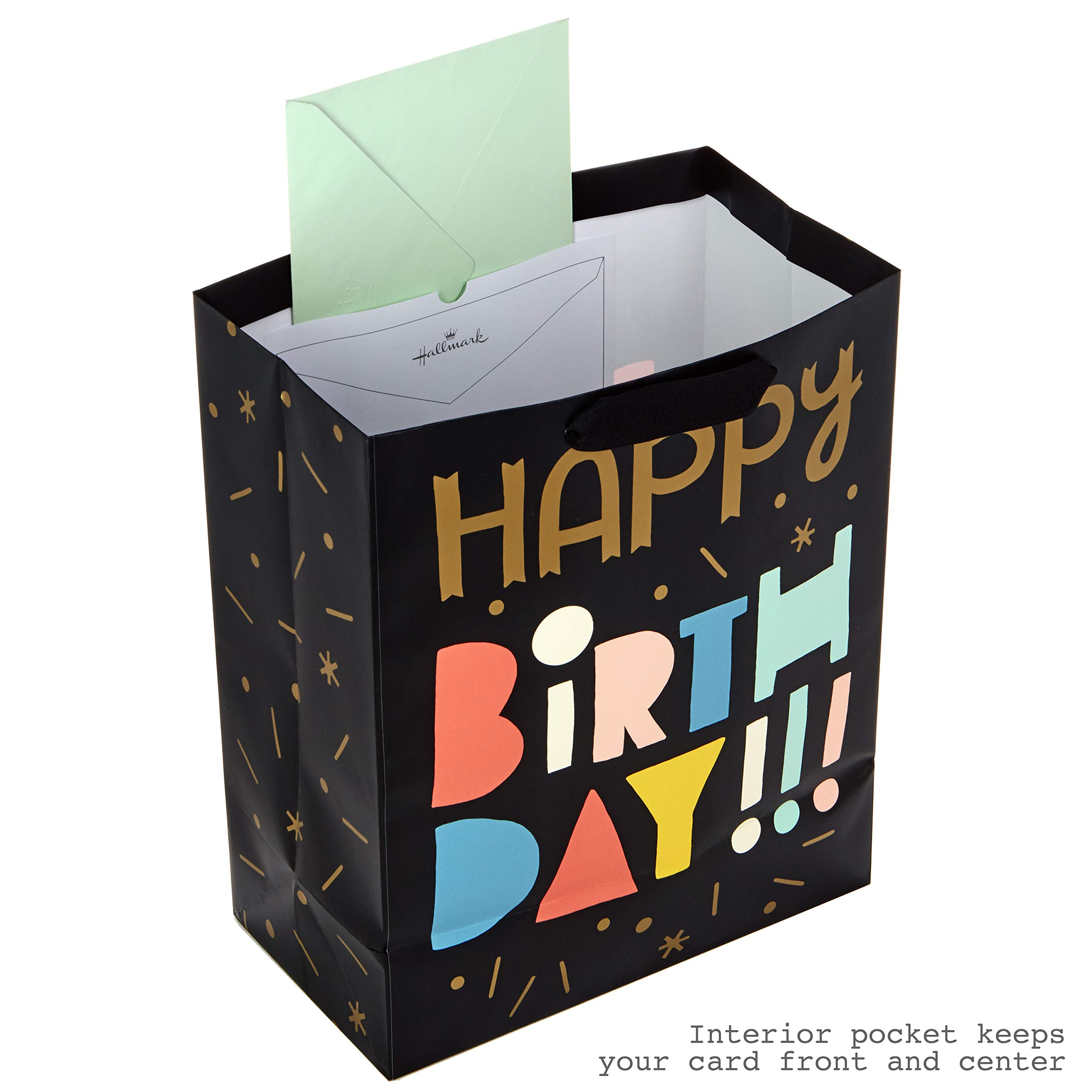 Hallmark Celebrate Gift Bags Assortment with Tissue Paper - Pack of 3 (2 Large 13