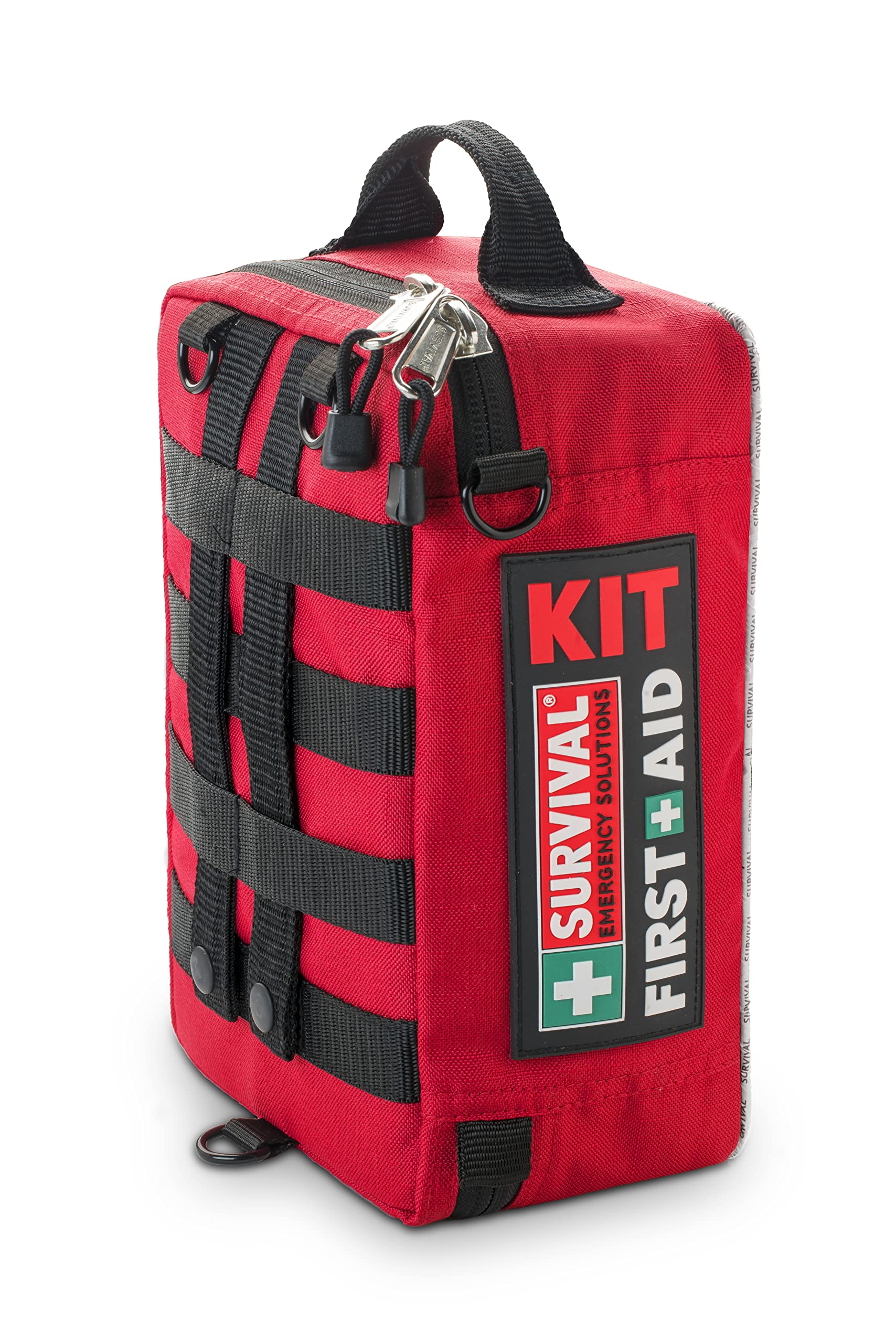 152-Piece Survival First Aid Kit with MOLLE System - Emergency Medical Supplies for Workplace, Home & Outdoor Adventures - Perfect for Camping, Hiking & Disaster Preparedness