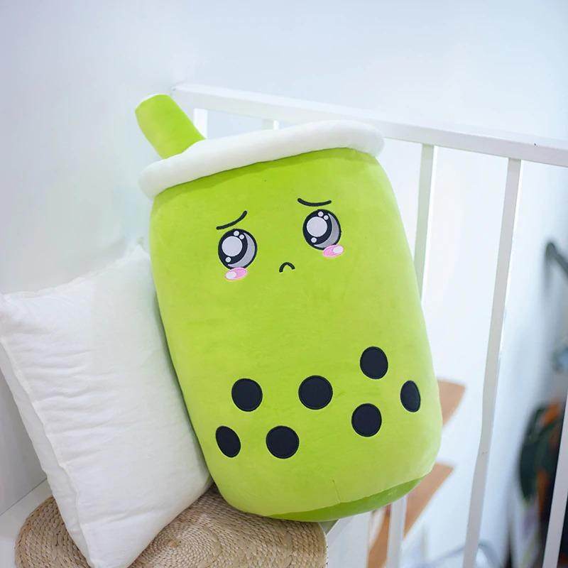 Boba Buddies Bubble Tea Plush Toy - Cute Kawaii Boba Drink Stuffed Animal for Kids & Adults - Perfect for Anime Lovers, Room Decor, and Bubble Tea Enthusiasts