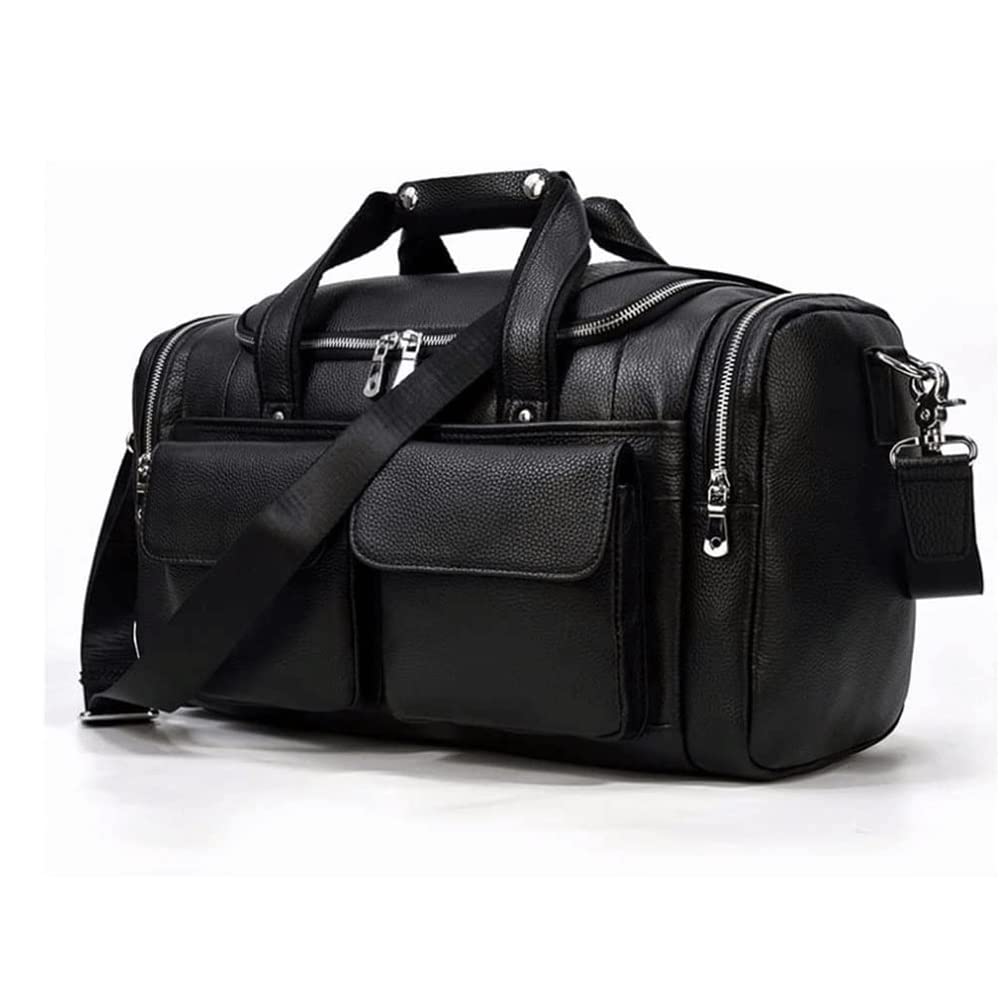 Foldable Waterproof Weekender Bag - Lightweight Travel Duffle for Gym, Sports & Overnight Trips - Adjustable Shoulder Strap for Men & Women - Perfect for Weekend Getaways, Business Travel & Gym Workouts