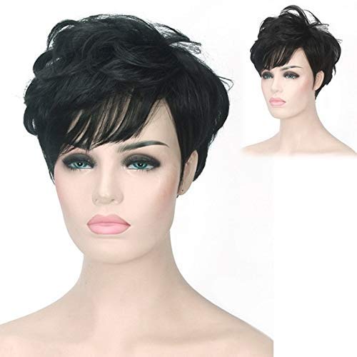 GJBXP 2018 Lolita Harajuku Short Ombre Wig - Heat Resistant Synthetic Hair in Black, Blonde, Brown & Pink for Anime Cosplay, Halloween & Costume Parties - Perfect for Women's Cosplay Events & Themed Gatherings