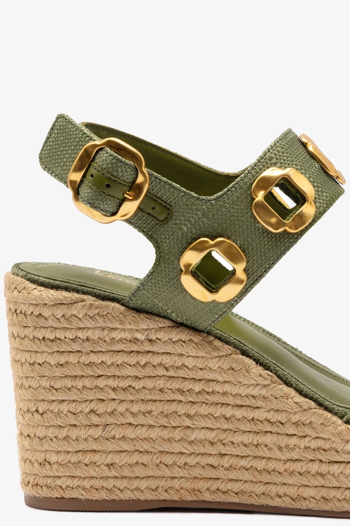 Milan Espadrille Women's Sandals - Seaweed Raffia Woven Flats | Comfortable Summer Casual Shoes for Beach, Vacation & Outdoor Walking