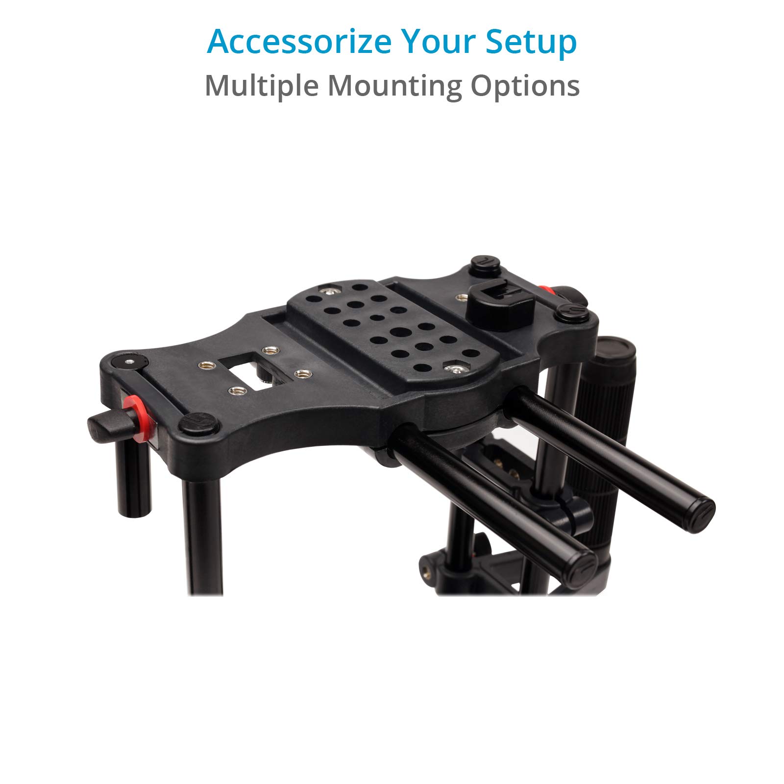 Best DSLR Video Camera Cage Mount Rig Kit - Durable FCCTH Cage for Professional Filmmaking - Perfect for Vlogging, YouTube & Cinematic Shots