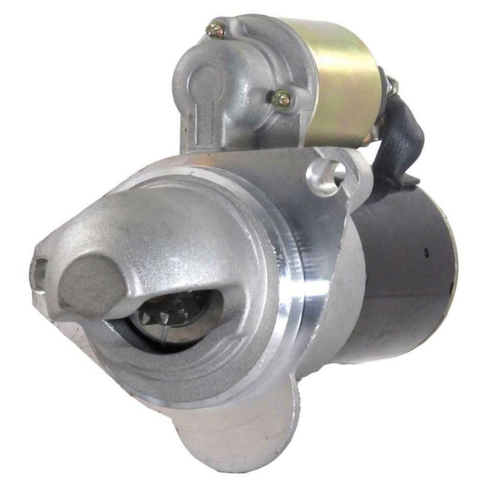 12V Permanent Magnet Gear Reduction Starter Motor - 11 Teeth Clockwise Rotation - Compatible with 2006-2008 Chevy Trailblazer, GMC Envoy, Isuzu Ascender & Saab 9-7x - Perfect for Engine Repairs & Auto Maintenance