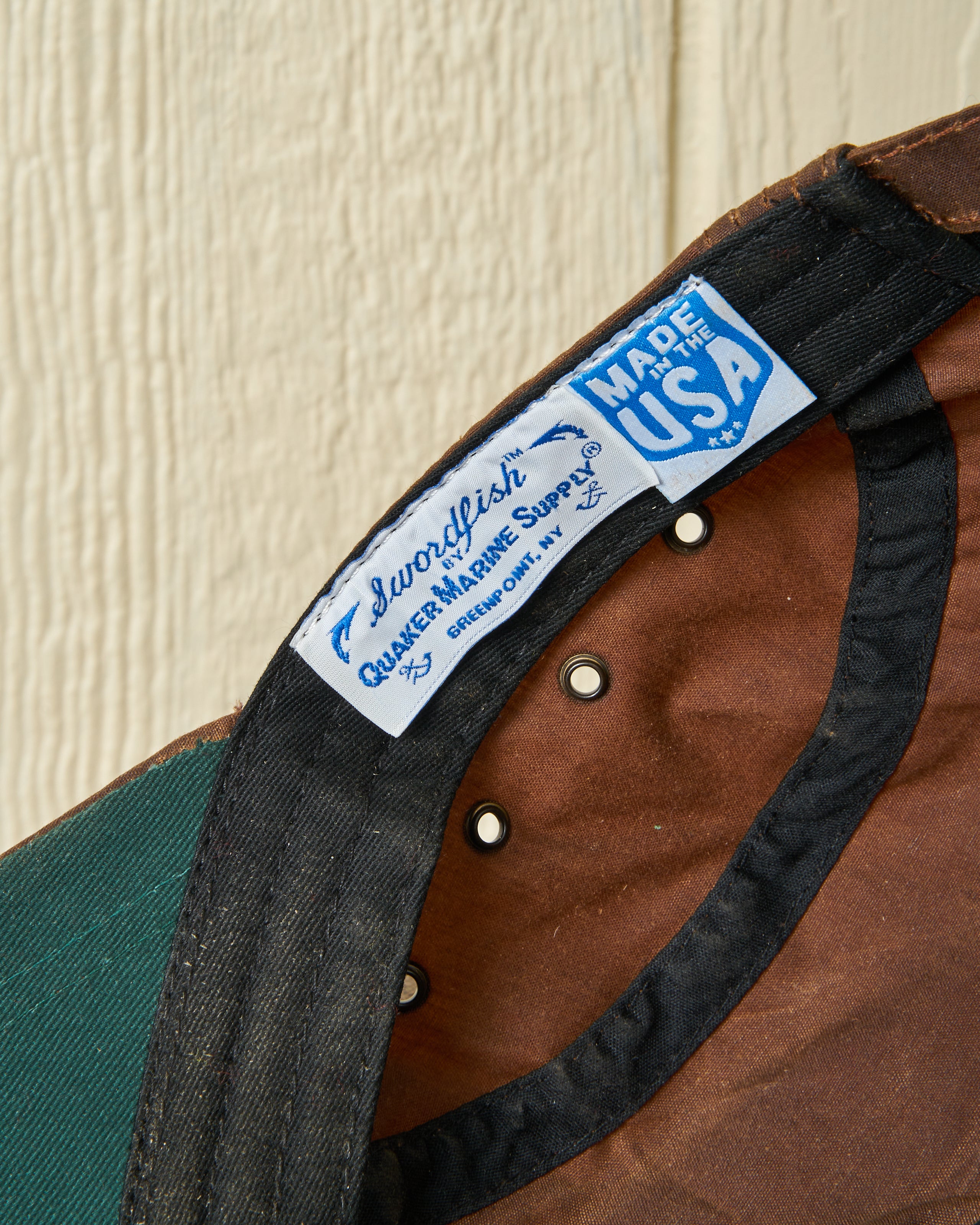 Premium Brown Waxed Canvas Swordfish - Durable & Stylish for Outdoor Adventures, Fishing, and Everyday Carry