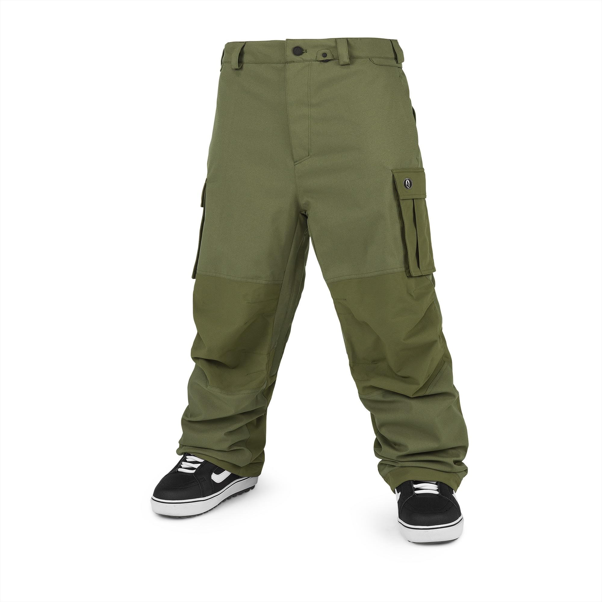 Volcom Men's NWRK Baggy Cargo Snowboard Ski Pants - Waterproof Winter Snow Pants for Skiing, Snowboarding & Outdoor Activities