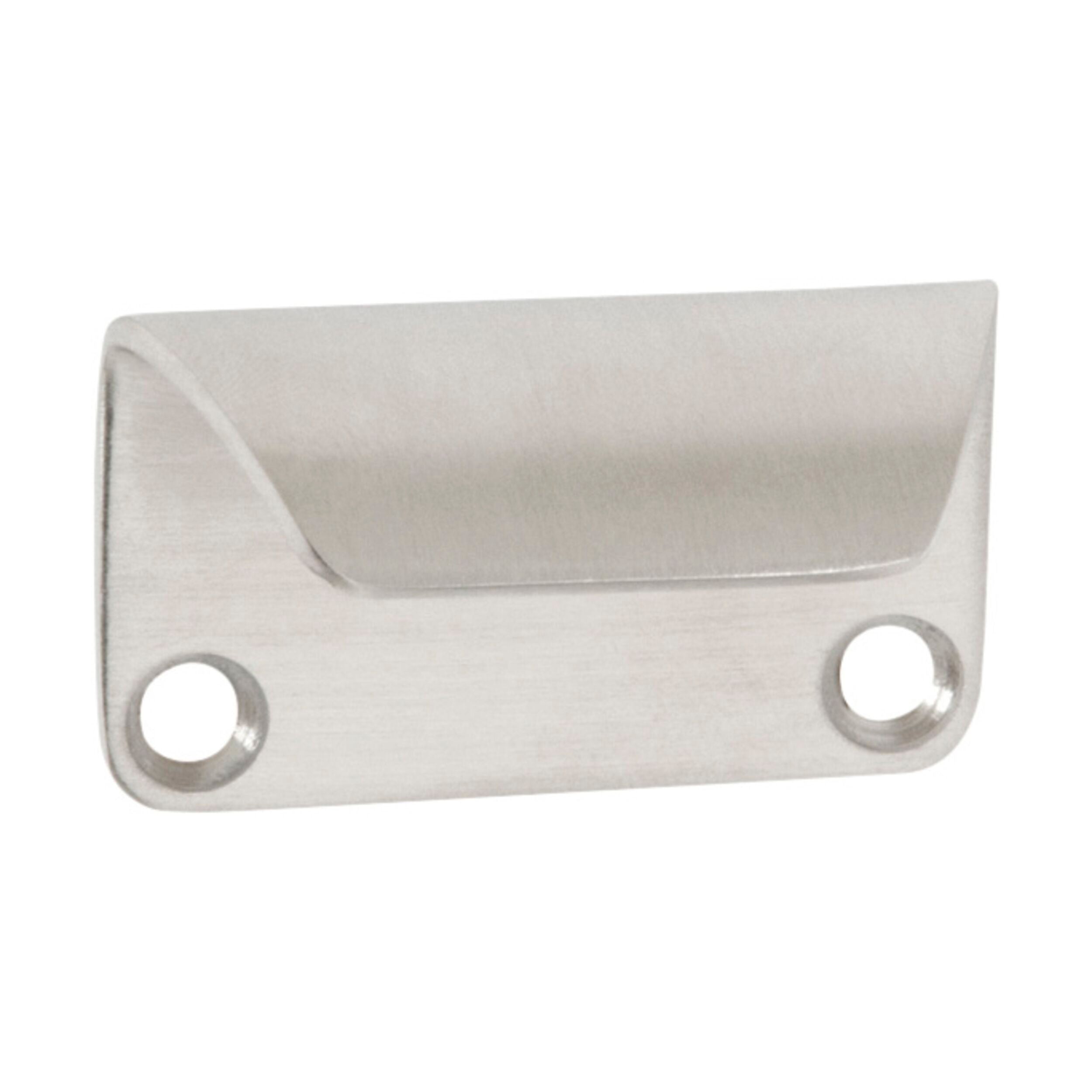 1663 Sash Lift Stainless Steel Small Satin Chrome H28xW45xP22mm - Premium Window Hardware for Smooth Operation - Perfect for Double-Hung Windows and Home Renovation Projects
