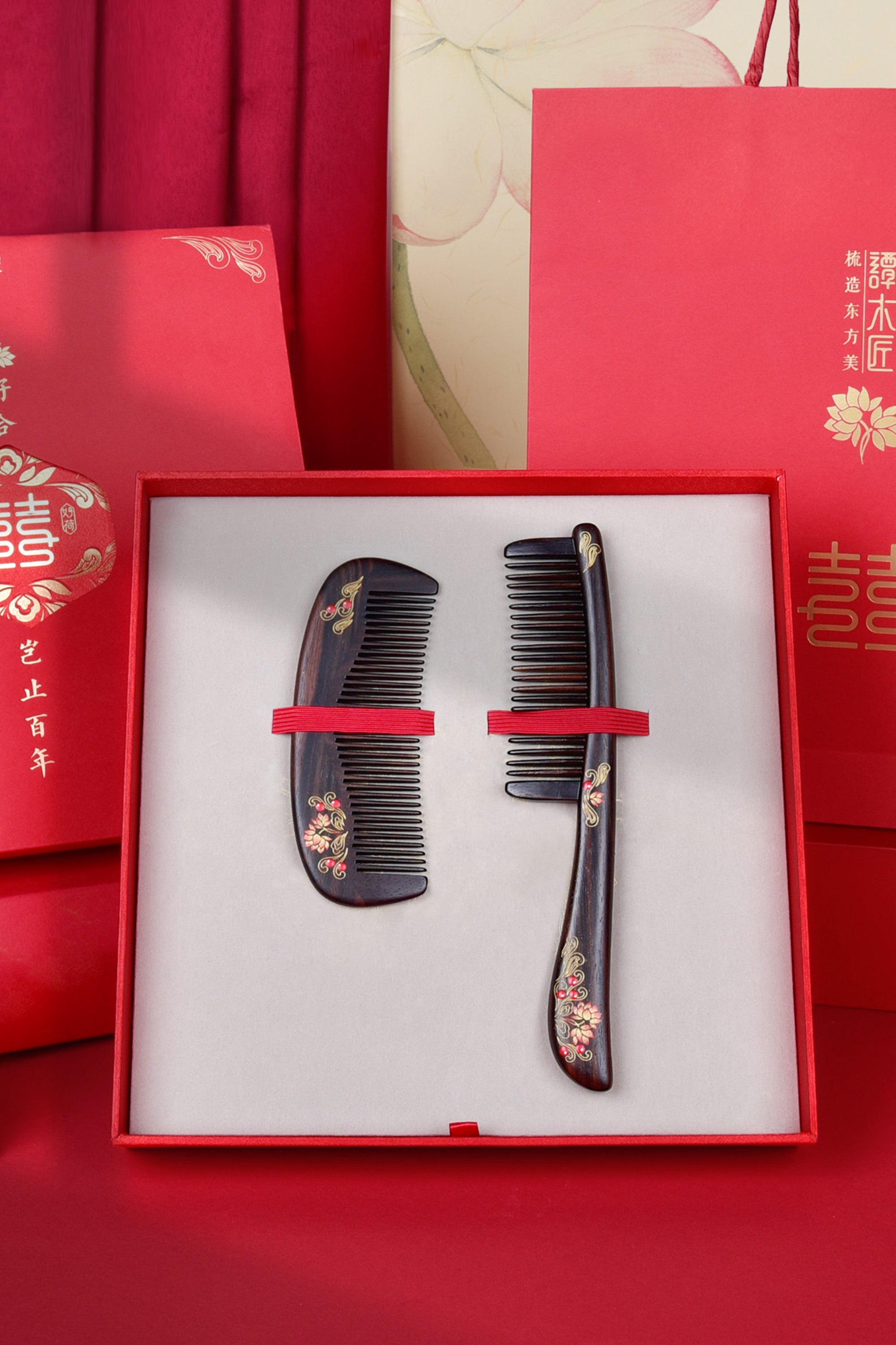 Elegant Wedding Hair Comb Set - Bridal Hair Accessories Gift Box for Bride, Bridesmaids & Special Occasions | Perfect for Weddings, Prom & Formal Events