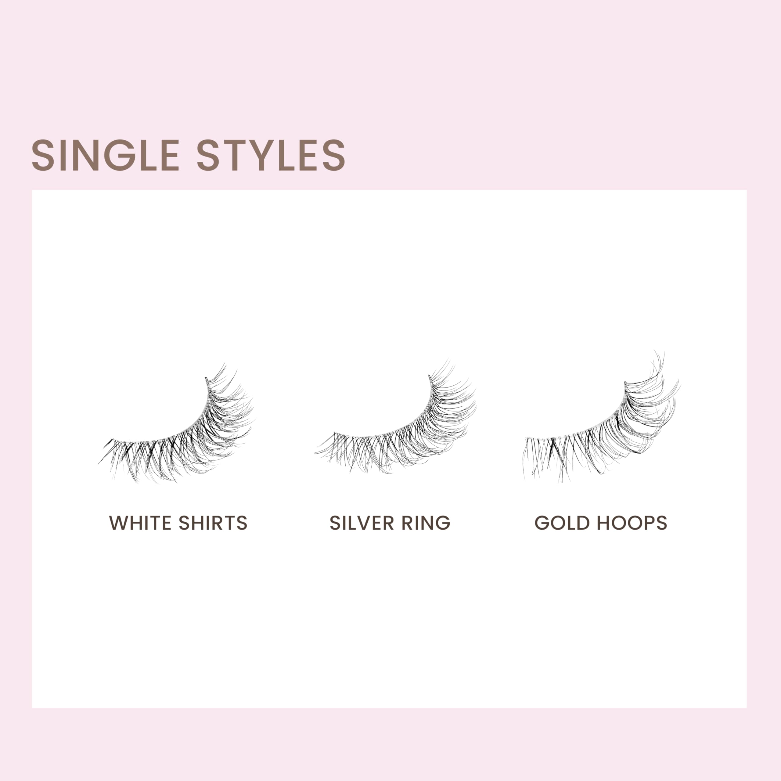 KISS The New Natural Effortless Minimal Look False Eyelashes 12mm - Full Strip Lashes Single Pack (NNS01, 1 Pair) | Perfect for Everyday Wear, Date Night & Special Occasions