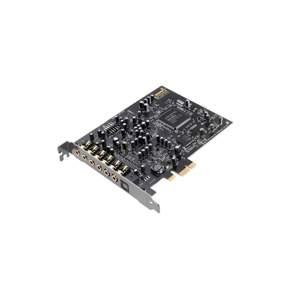 Creative Sound Blaster Audigy Rx 7.1 PCIe Sound Card with High-Fidelity Audio for Gaming, Music & Home Theater - Upgrade Your PC Audio Experience