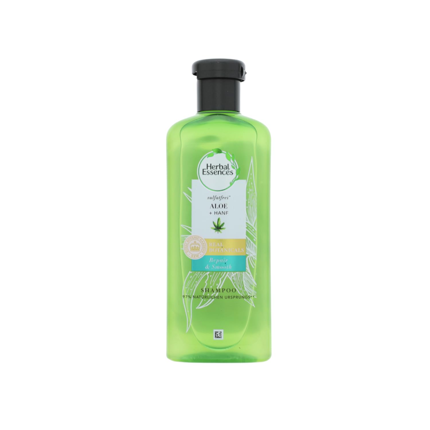 Herbal Essences Pure Renew & Smooth Sulfate Shampoo 6-Pack (6 x 225ml) with Aloe Vera & Hemp for Women - Silicone-Free Hair Care for Dry, Damaged Hair - Perfect for Daily Hydration & Smoothing
