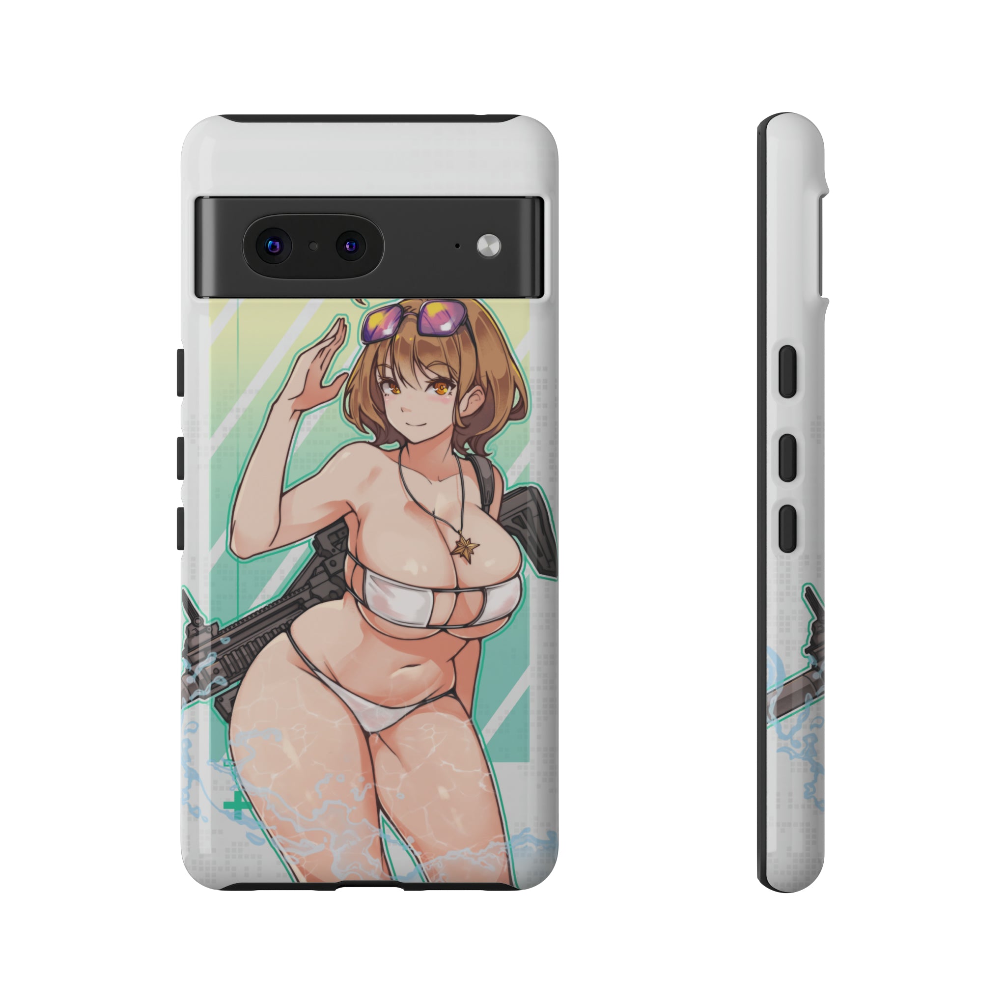ANIS Waterproof Phone Case for Swimming, Beach & Outdoor Activities - Durable SWIMSUIT Design for iPhone & Android