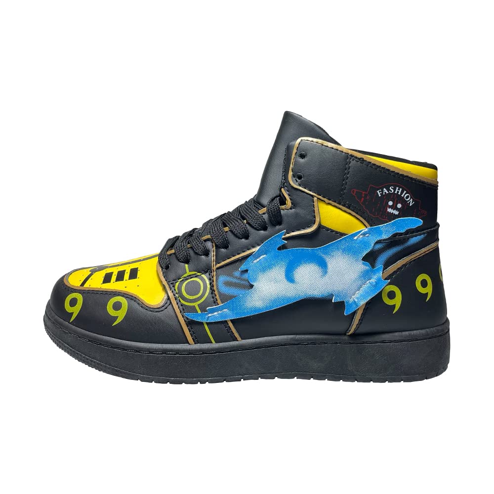 Naruto Anime Men's High Top Sports Shoes - Breathable Outdoor Casual Sneakers for Running, Gym & Streetwear Fashion