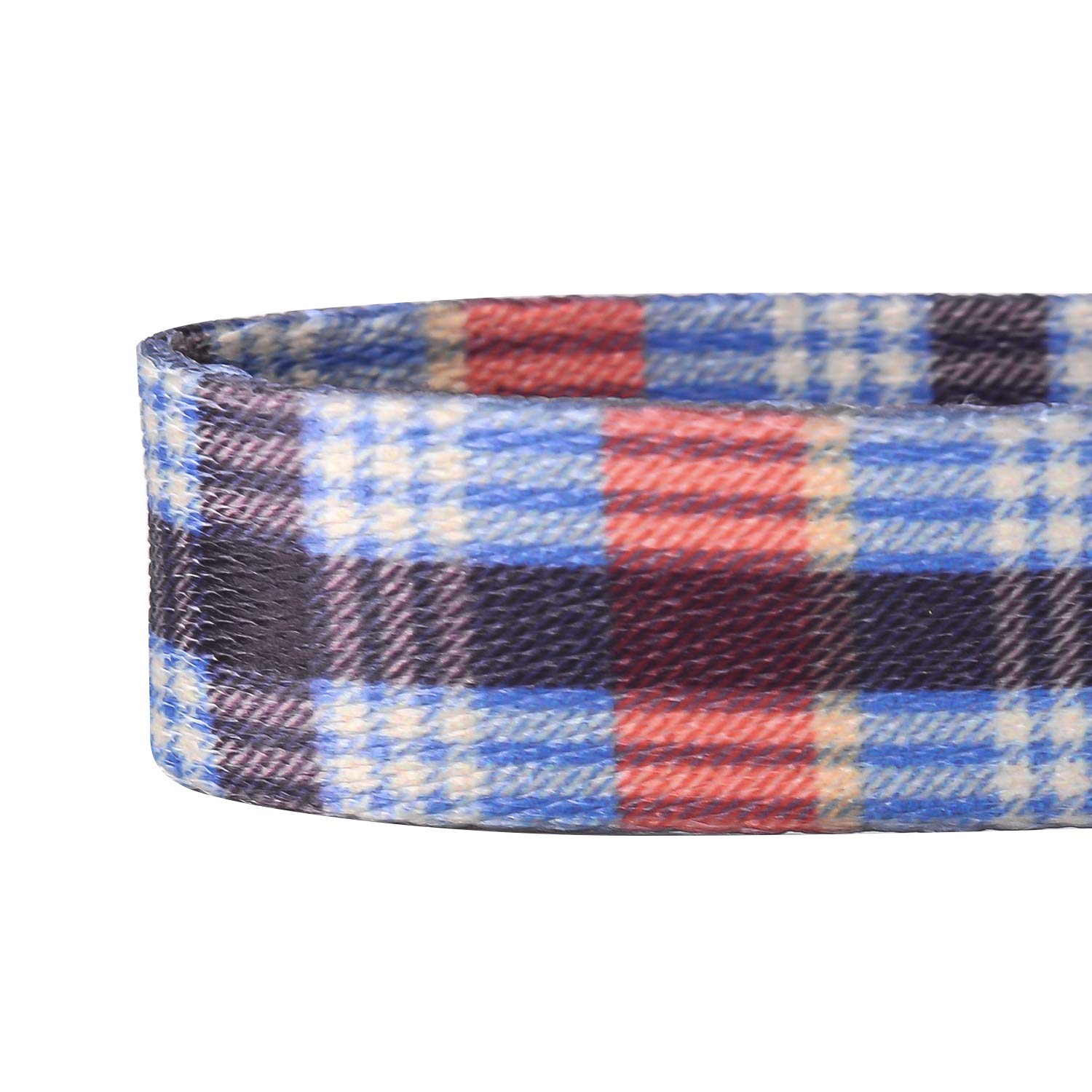 Premium Adjustable Heavy Duty Dog Collar - Soft & Durable Tartan Plaid Design for Large Dogs | Comfortable for Puppies, Adults, Boys & Girls | Perfect for Outdoor Walks, Training & Indoor Use