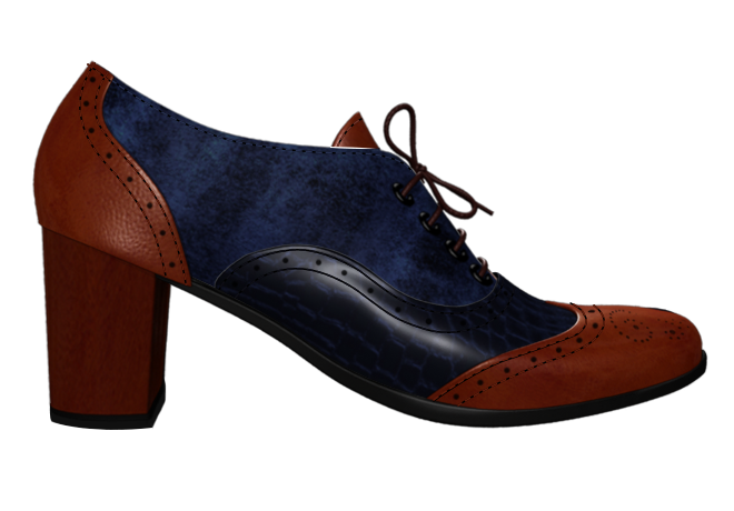 Holborn Block Heel Shoes for Women - Comfortable Mid Heel Pumps for Office, Party & Wedding | Stylish & Elegant Dress Shoes for Work & Special Occasions