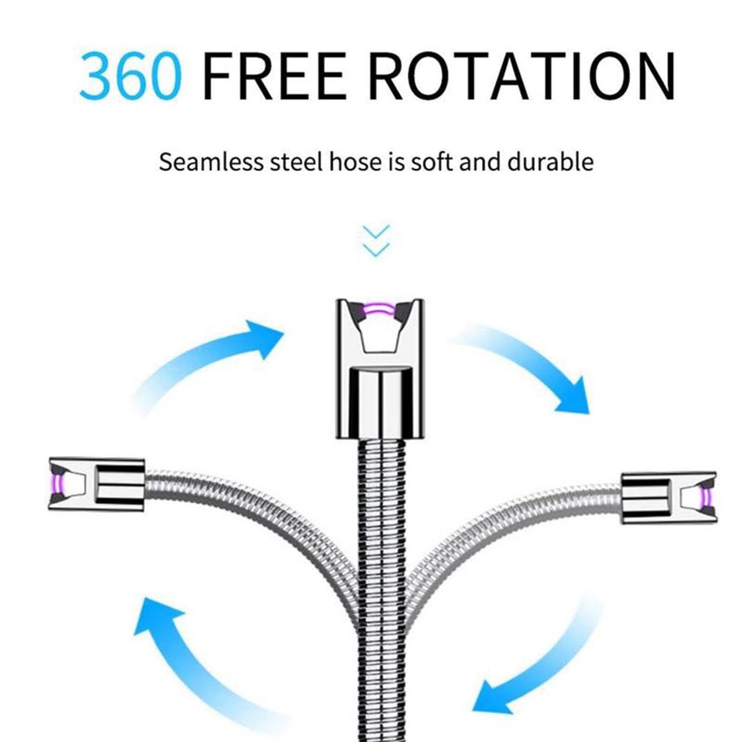 6PCS Portable Candle Lighter with Safety Double Switch - 360° Flexible Long Neck Lighters for BBQs, Gas Stoves, Fireworks & Home Use - Perfect for Camping, Grilling & Emergency Lighting