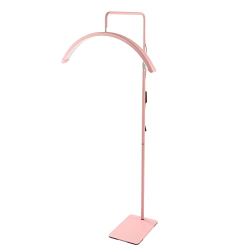 UBERSWEET® Professional LED Floor Light for Eyelash Extensions & Tattoo Artists - 360° Rotating Half Moon Esthetician Lamp with 10-Level Brightness (3200K-5600K) - Perfect for Lash Techs, Microblading & Beauty Salon Treatments