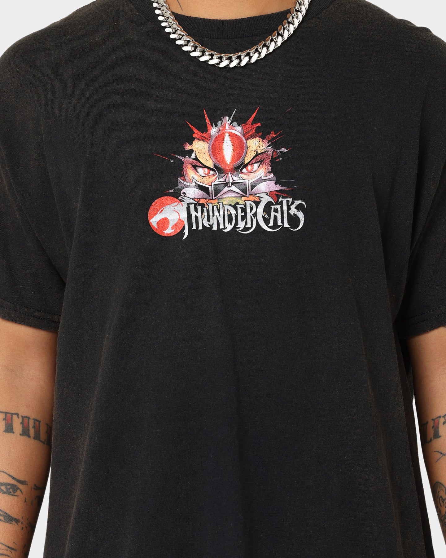 Vintage Thundercats Graphic T-Shirt - Retro 80s Cartoon Tee for Men & Women - Soft Black Washed Cotton - Perfect for Cosplay, Casual Wear & Nostalgic Gift