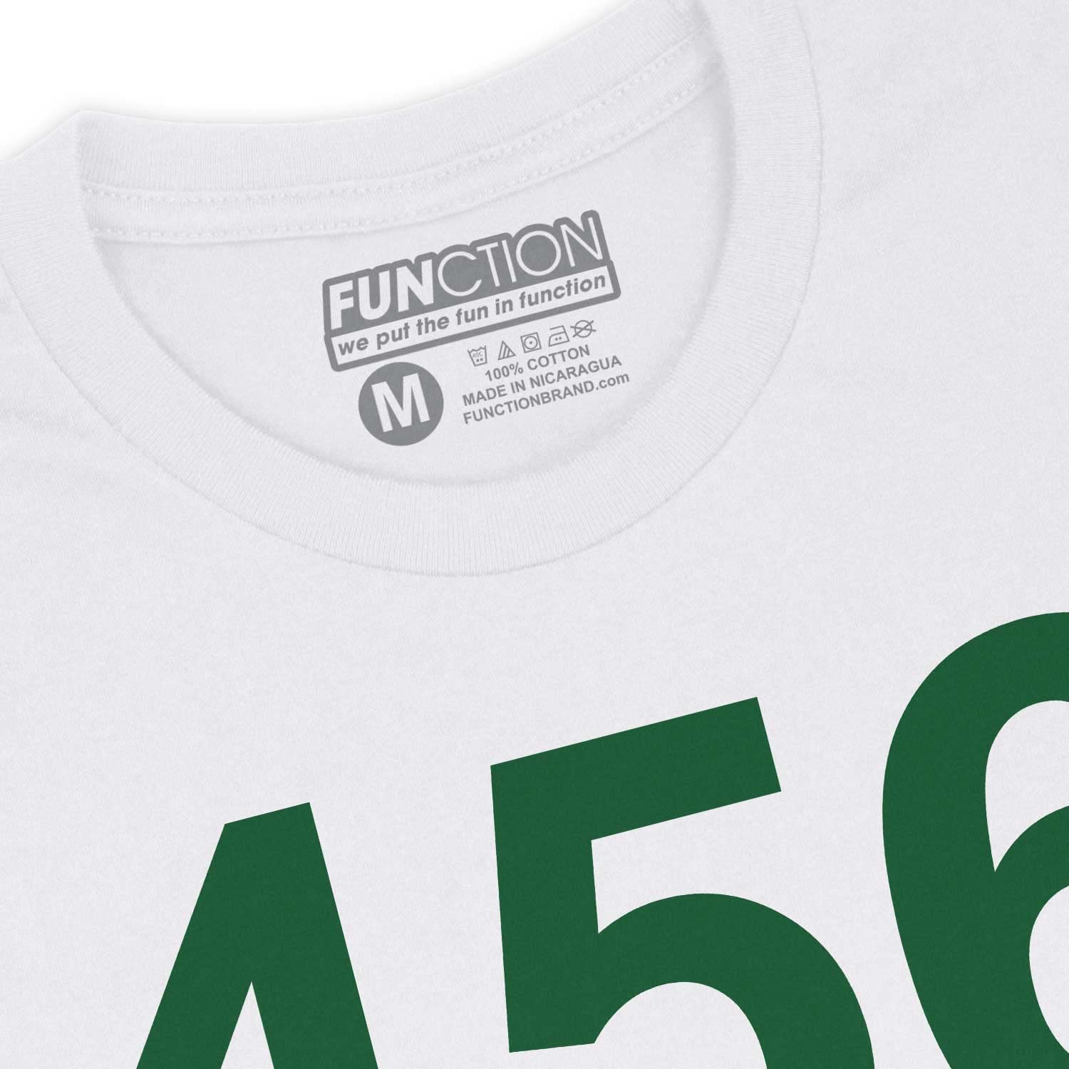 Custom Number Squid Game Halloween Costume T-Shirt - Personalized Squad Numbers for Cosplay, Halloween Party & Korean Drama Fans - Perfect for Halloween Outfits, Cosplay Events & TV Show Themed Parties