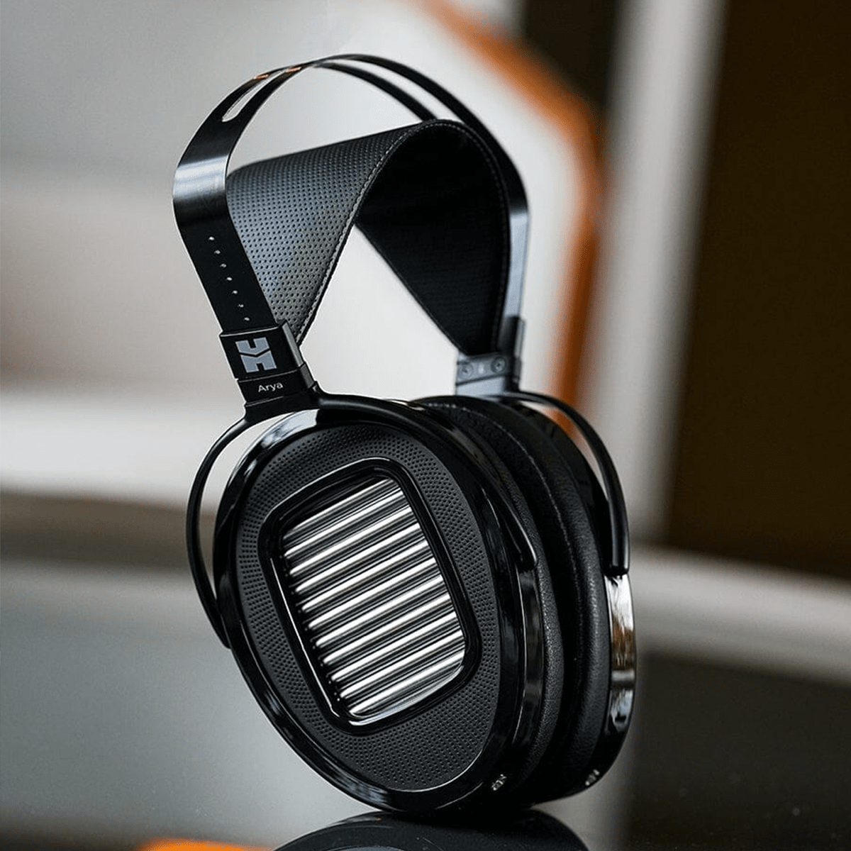 Hifiman Arya Unveiled Open-Back Planar Magnetic Headphones - Premium Audiophile Headset for Home Studio & Music Listening (Open Box)