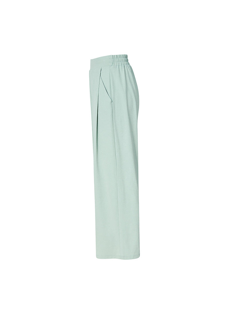 Ecodex All Banding Semi Wide Pants - Comfortable Stretch Women's Trousers for Work, Travel & Casual Wear | Plus Size & Petite Friendly