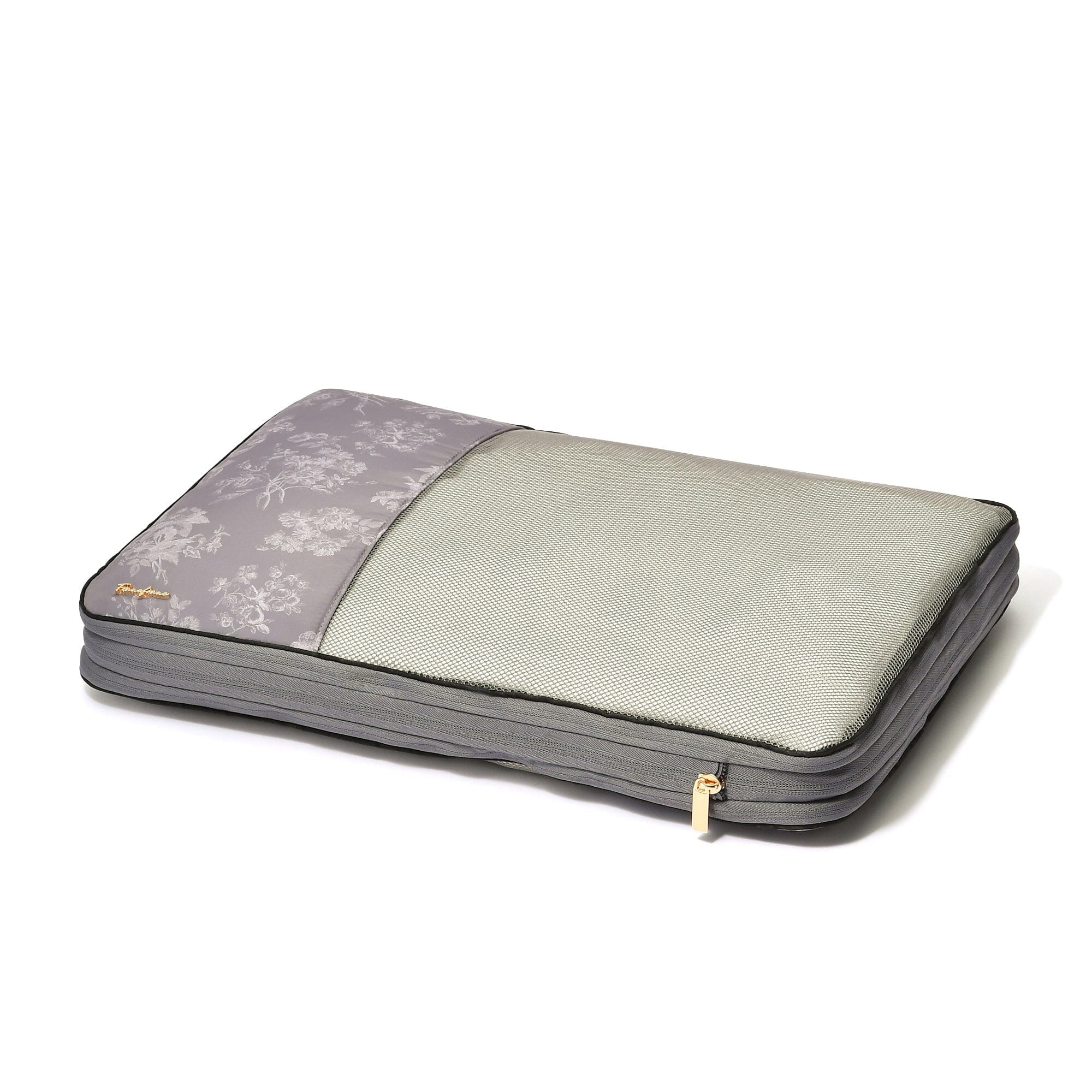 Classic Flower Compression Organizer L Dark Grey - Space-Saving Storage Solution for Closet, Drawer & Travel - Perfect for Organizing Clothes, Accessories & Home Items