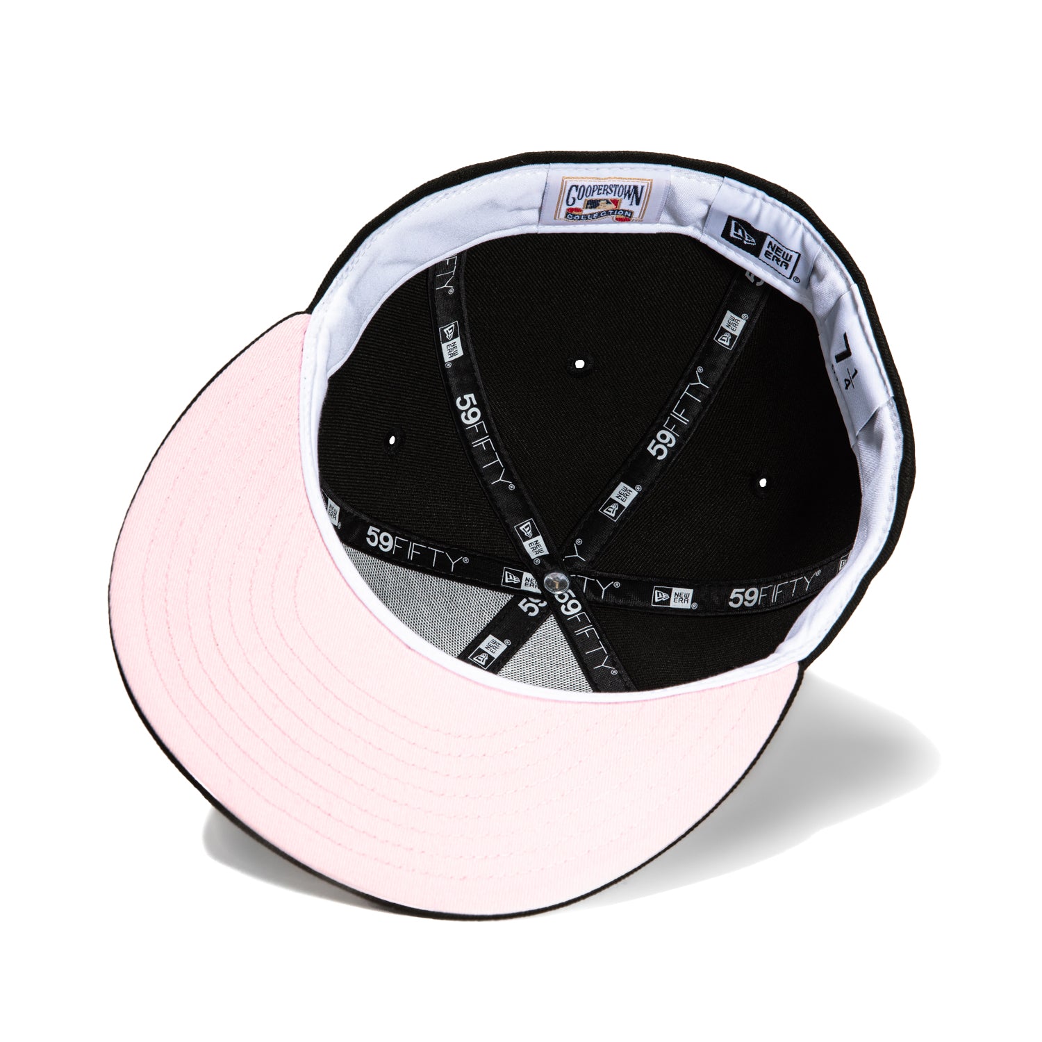 New Era 59Fifty Arizona Diamondbacks 2001 World Series Patch Pink UV Black Hat - Official MLB Baseball Cap for Men & Women - Perfect for Games, Collecting & Streetwear Fashion