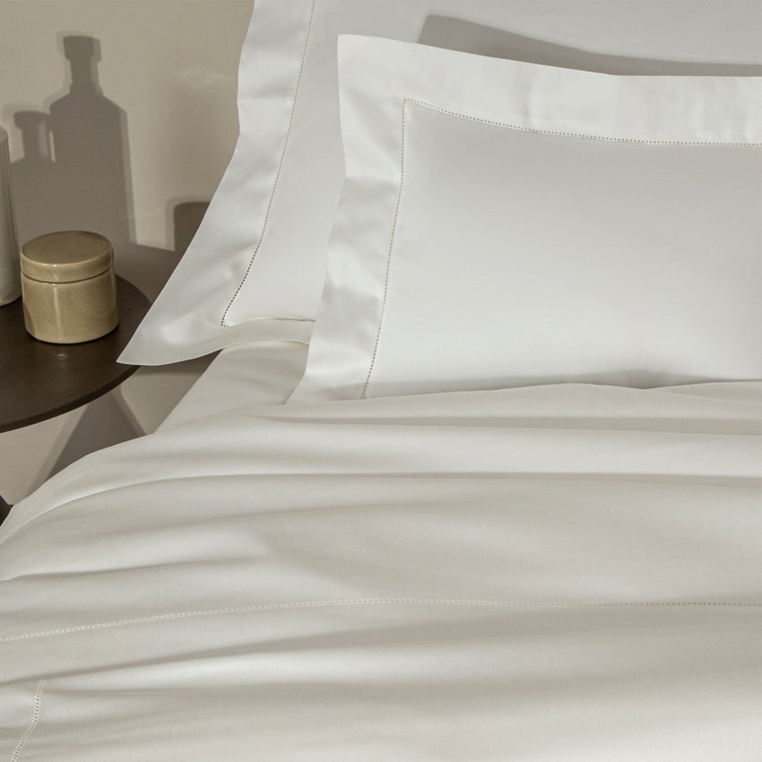 Luxury Frette Single Ajour Bedding Set - Premium Cotton Bed Sheets & Duvet Cover - Perfect for Master Bedroom & Guest Room Decor