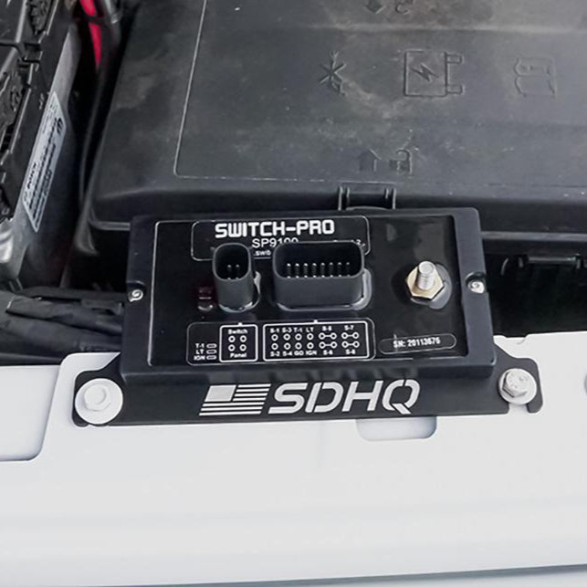 2023 Jeep JL EcoDiesel/V8 SDHQ Built Switch Pros Power Module Mount - Heavy Duty Off-Road Accessory for Jeep Wrangler JL & Gladiator JT - Perfect for Overlanding, Rock Crawling & 4x4 Adventures