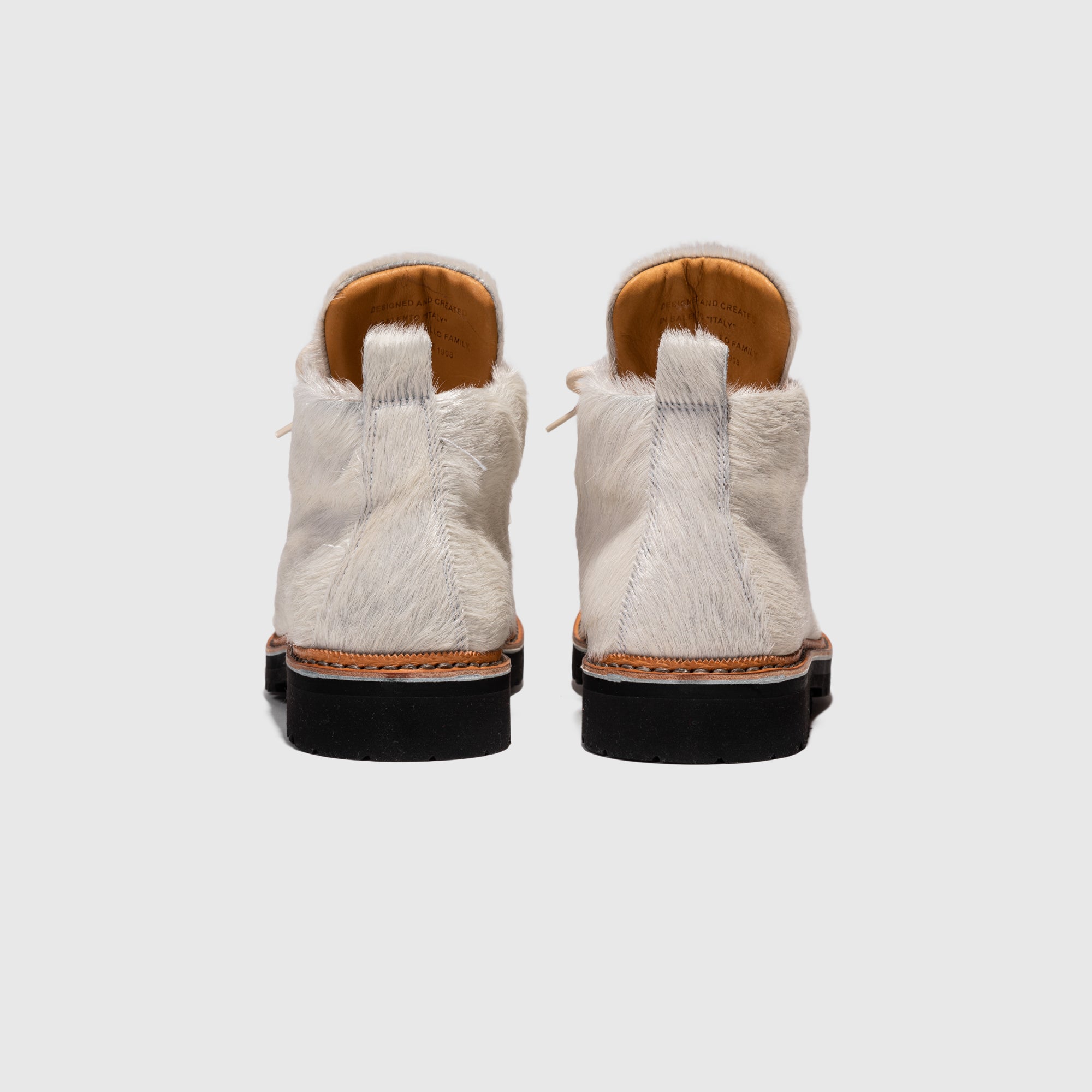 Women's M 120 Boot in White Pony Hair - Stylish & Comfortable Ankle Boots for Casual Outfits, Parties & Night Out