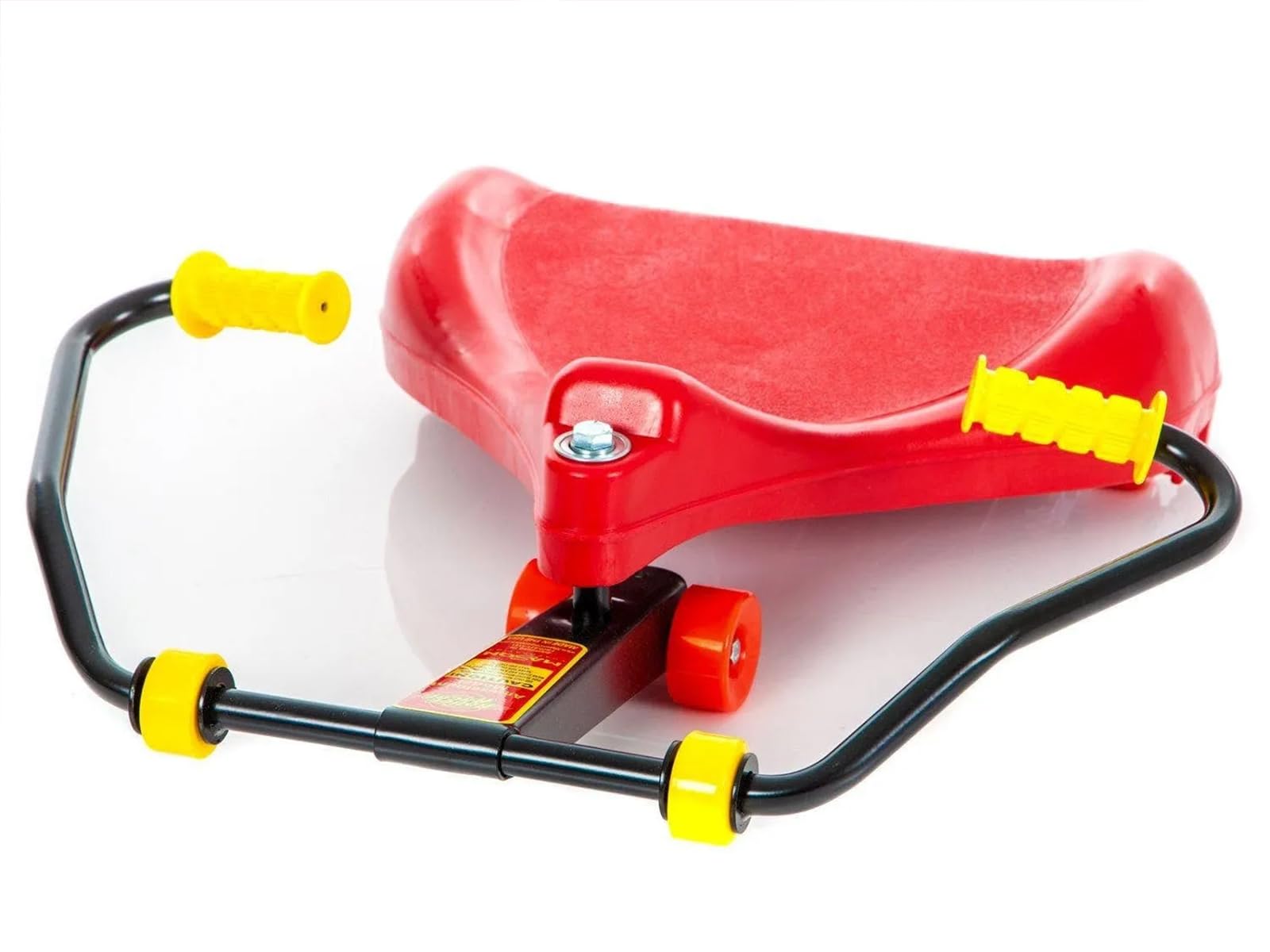 Premium Deluxe Roller Racer - Best Sit & Skate Scooter for Kids | No Batteries or Pedals | Indoor & Outdoor Fun | Twist, Turn & Race (Red) - Perfect for Backyard Play, Driveway Racing & Indoor Active Playtime