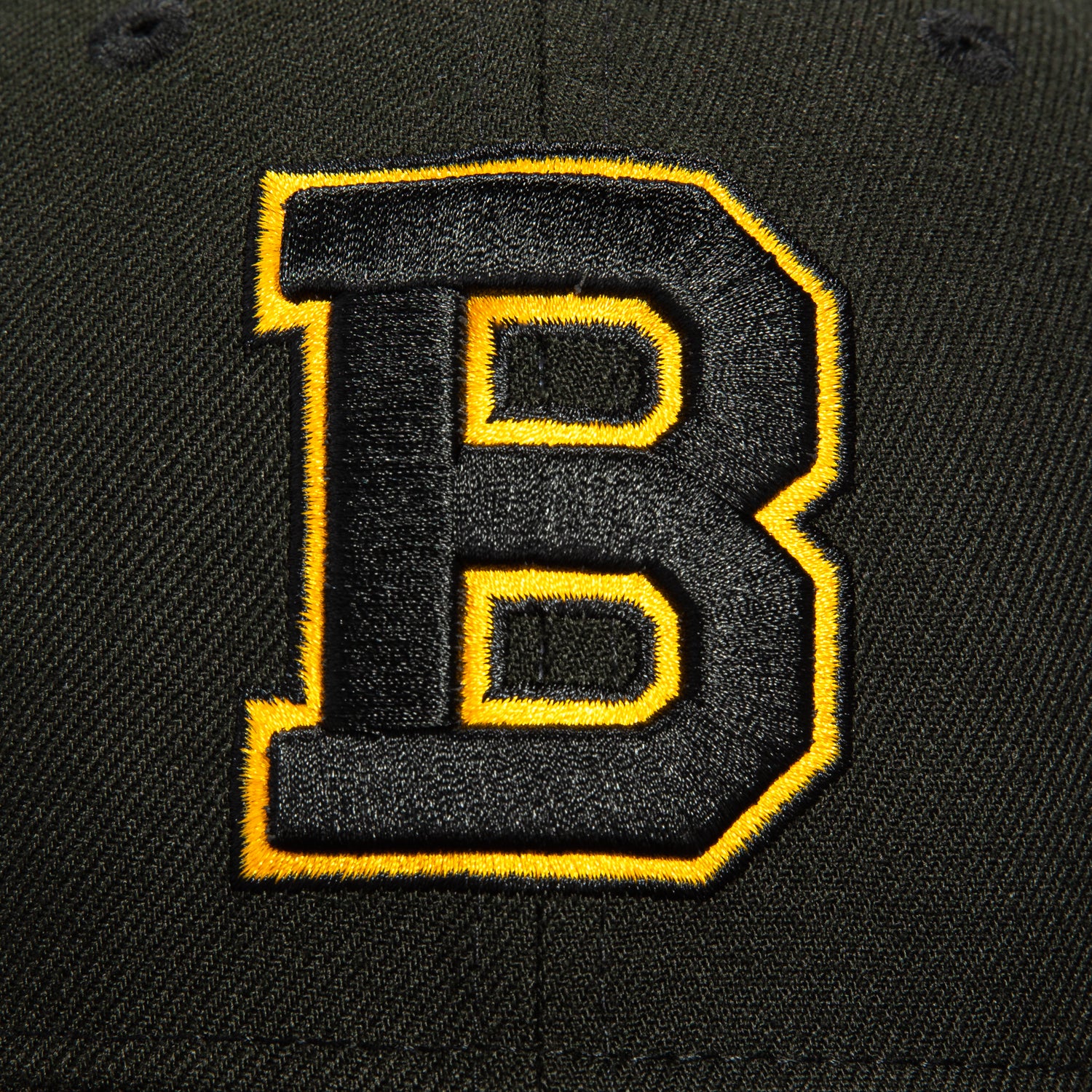 New Era 59Fifty Boston Bruins 90th Anniversary Patch Snapback Hat - Black & Brown - Officially Licensed NHL Cap for Men & Women - Perfect for Games, Fan Gear & Streetwear Fashion