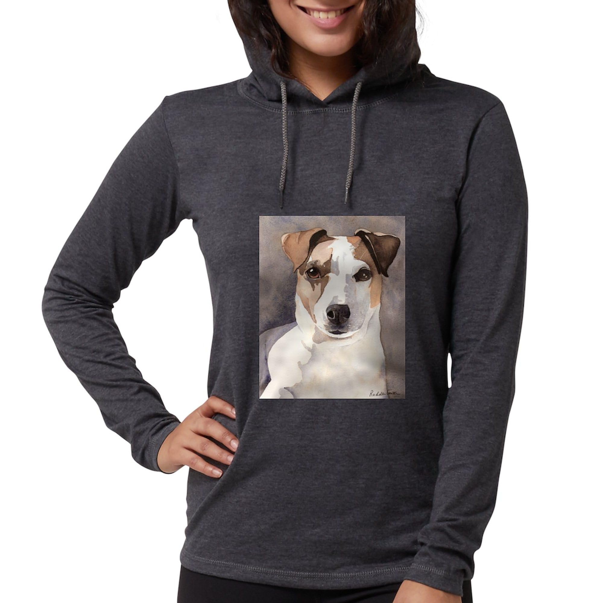Jack Russell Terrier Long Sleeve T-Shirt & Hoodie for Women | Cute Dog Lover Apparel | Perfect for Casual Wear, Dog Parks & Pet Owner Gifts