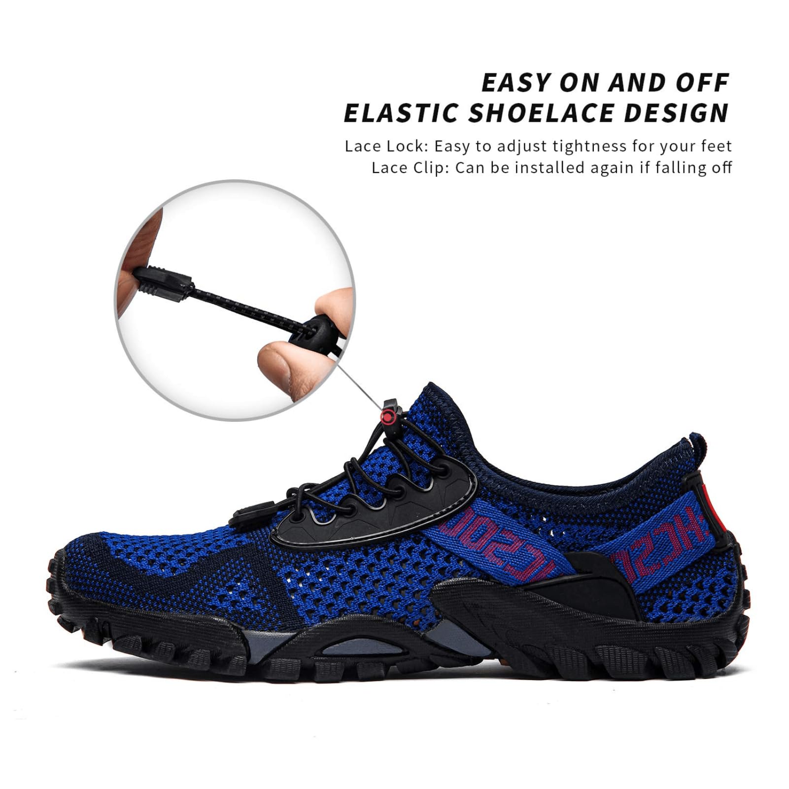 SOBASO Quick-Drying Water Shoes for Women & Men - Lightweight Hiking, Swimming, Beach, Fishing, Diving & Water Sports | Perfect for Travel, Sailing & Outdoor Adventures
