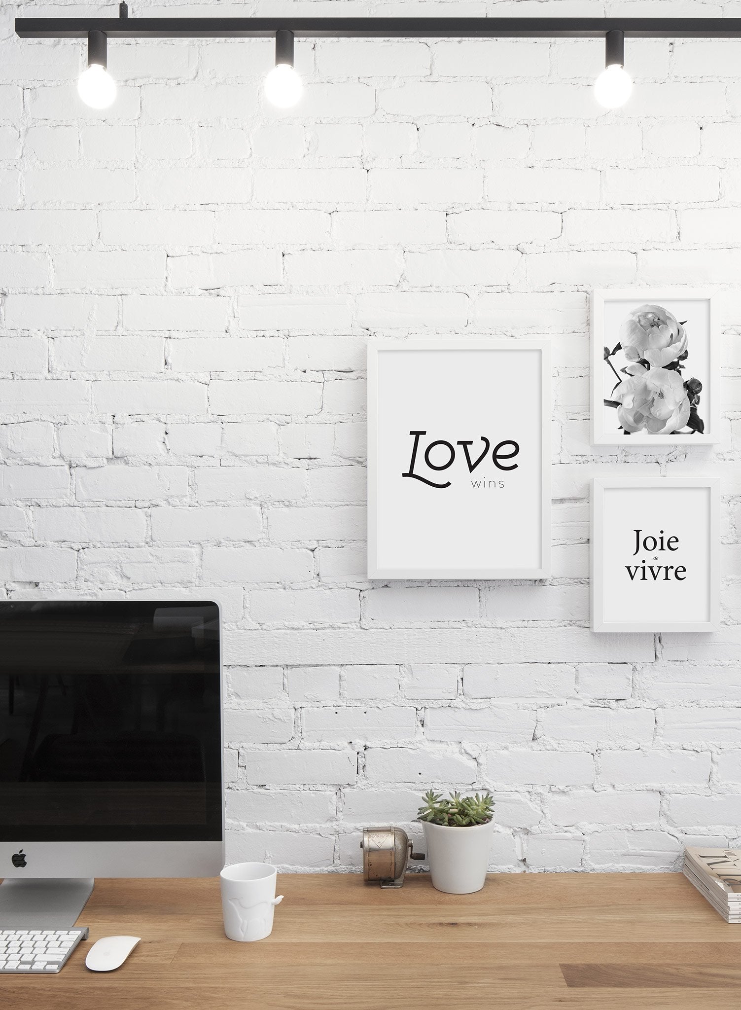 Love Wins Poster - Inspirational Wall Art for Home, Office & Classroom Decor - Motivational Quote Print for Living Room, Bedroom & Workspace