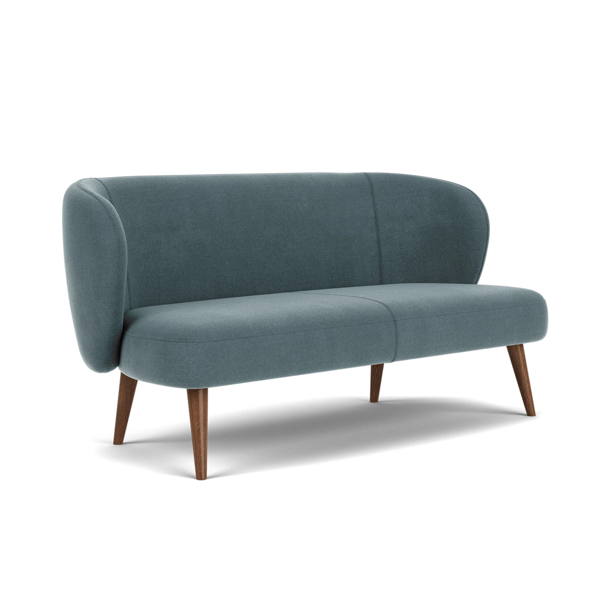 Kathleen Fabric 2 Seater Sofa - Modern Living Room Furniture for Small Spaces | Perfect for Apartments, Condos & Cozy Homes