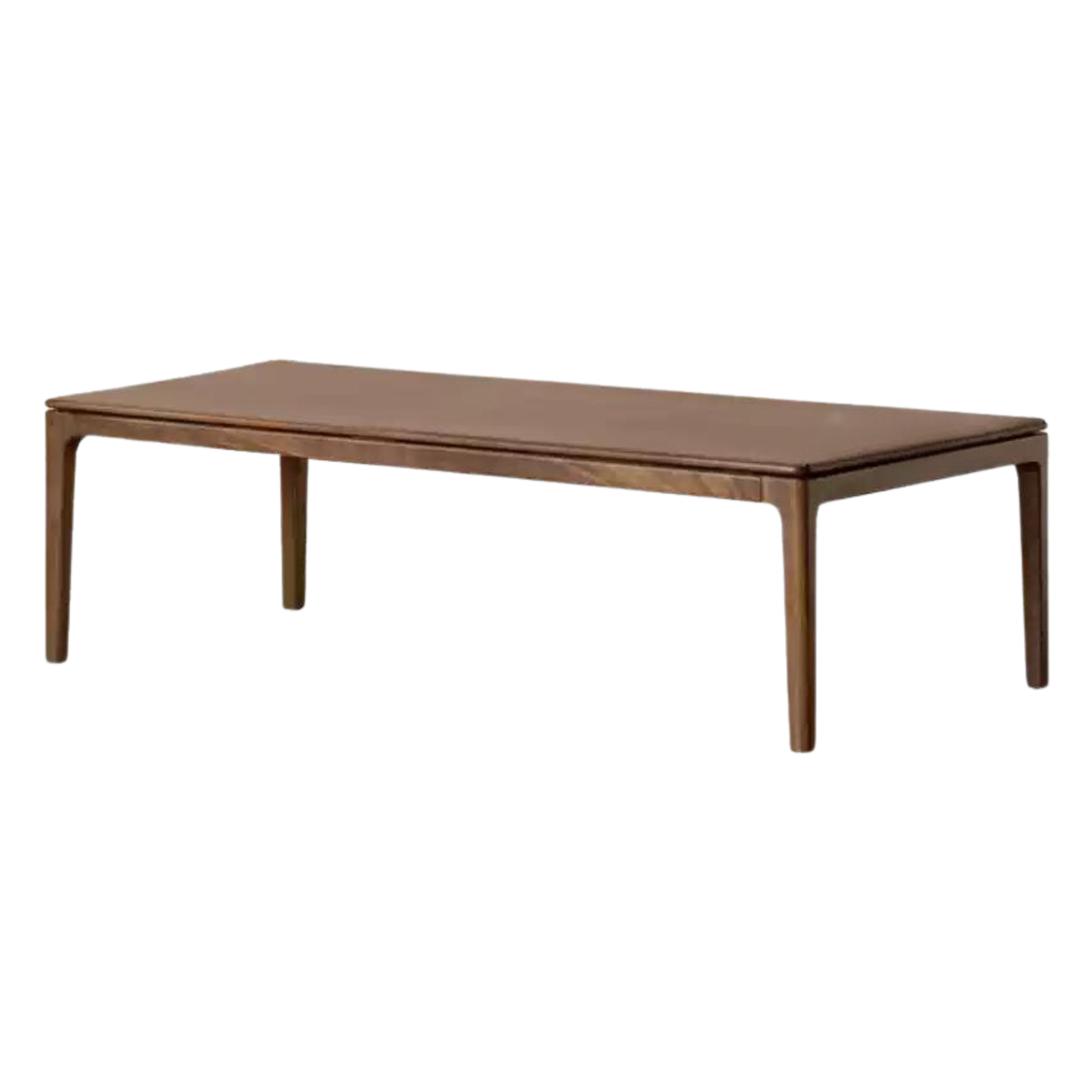 Premium Black Walnut, Ash & Oak Solid Wood Coffee Table - Modern Rustic Living Room Furniture for Home Decor & Entertaining