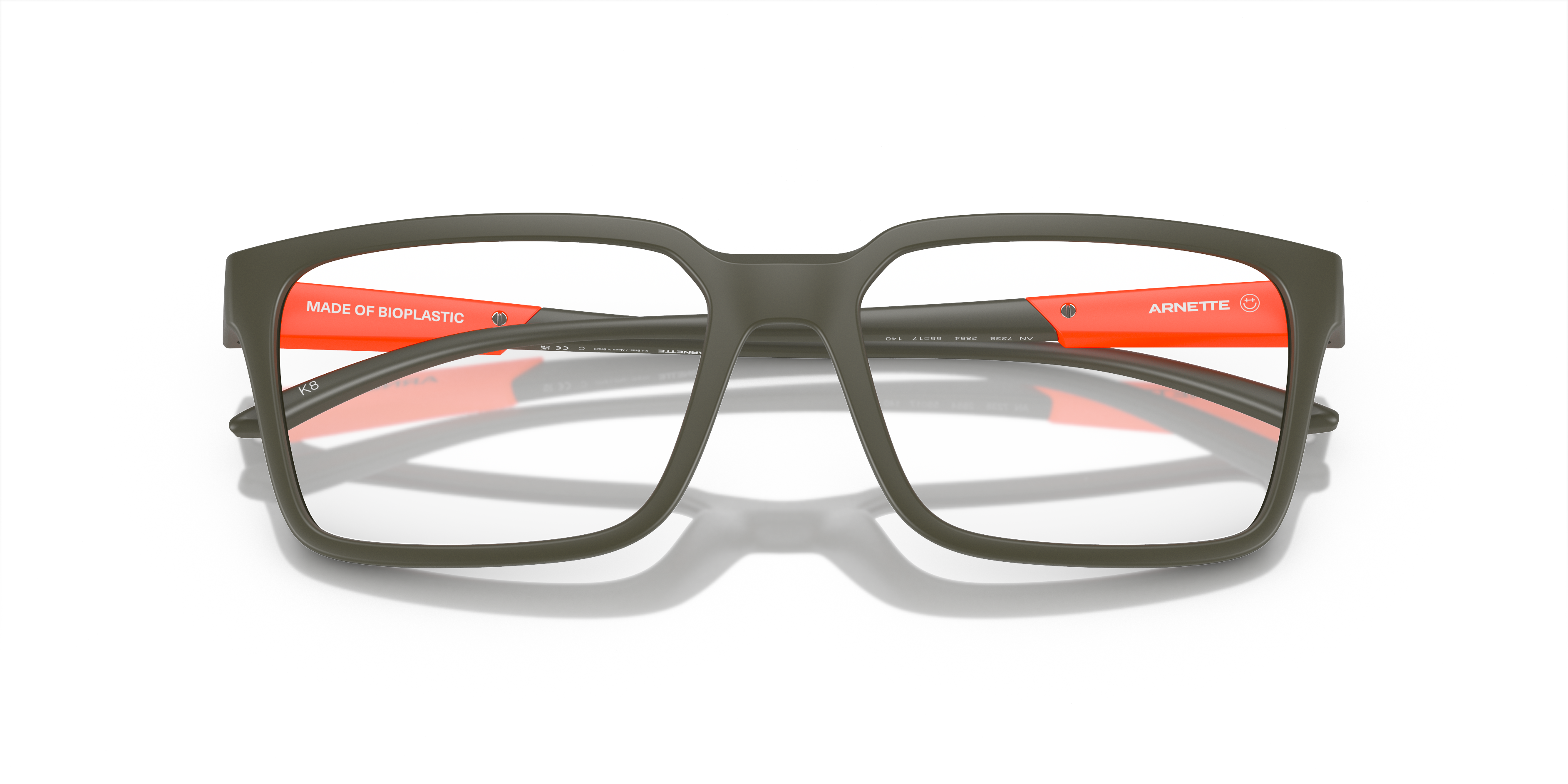 Arnette K8 AN7238 2854 Sunglasses - Polarized UV Protection for Men & Women - Perfect for Running, Driving & Outdoor Activities